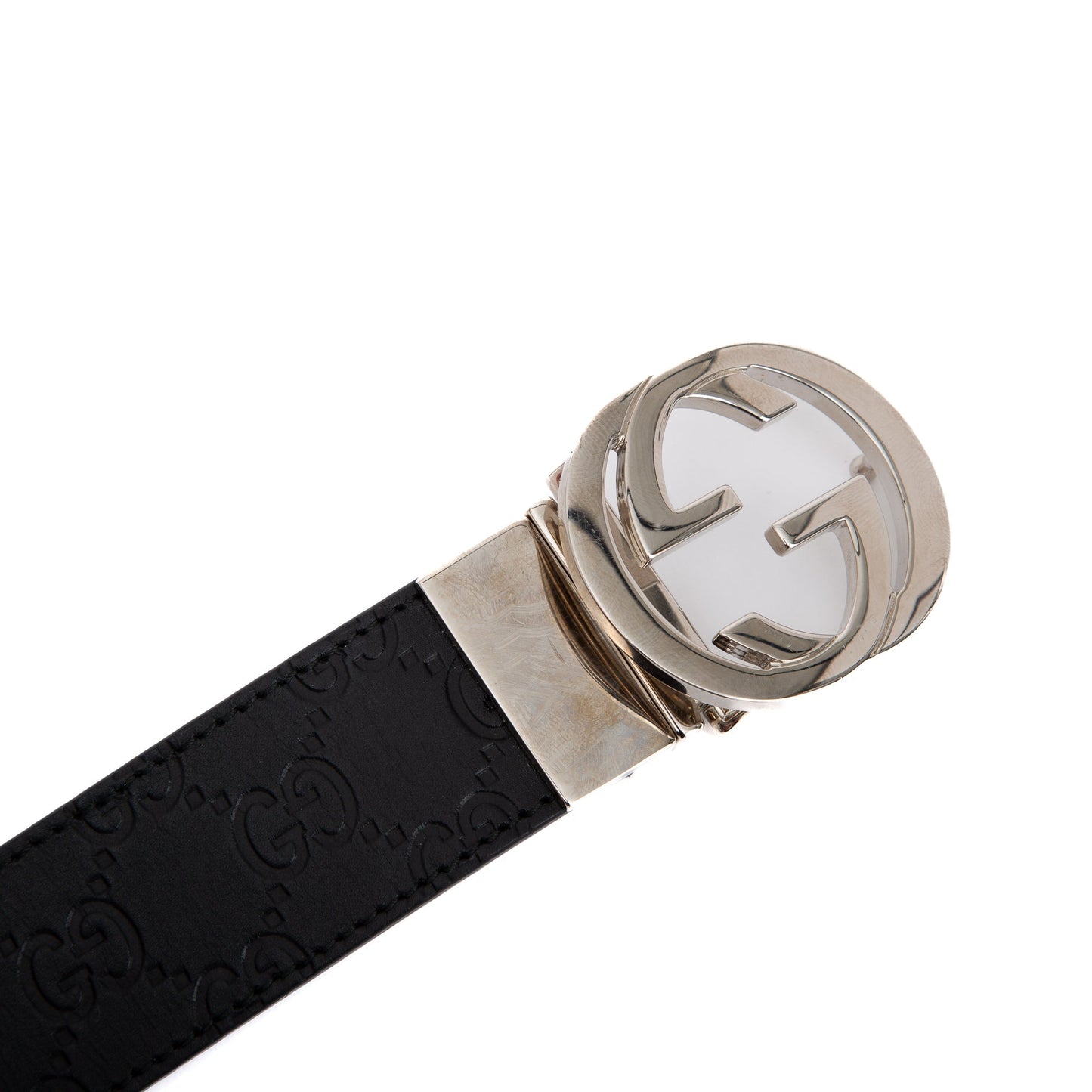Gucci Reversible Gucci Signature Leather Belt