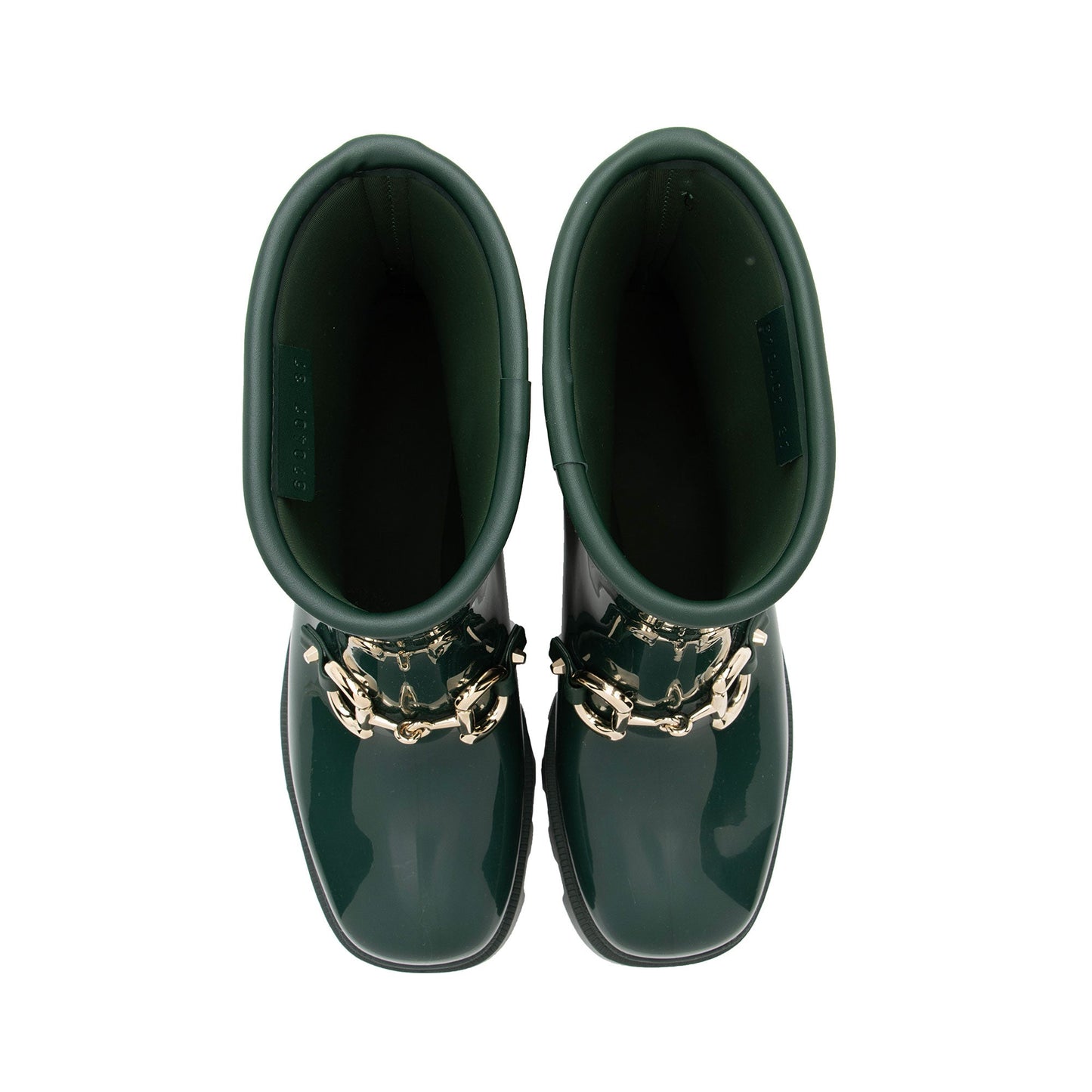 Gucci Rubber Horsebit Ankle Boots - Size 7 / 37 (SHF-93QHL4)