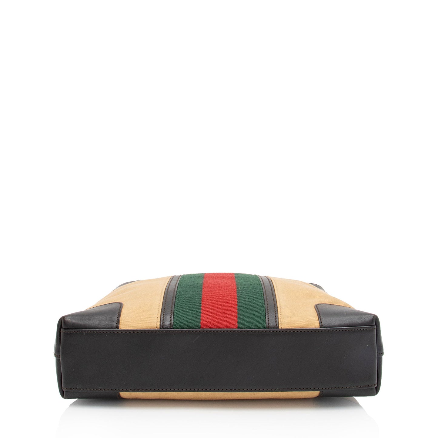 Gucci Canvas Web Shoulder Bag (SHF-KhYFg1)