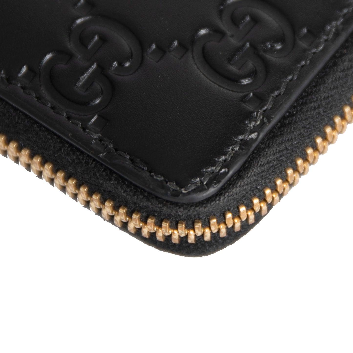Gucci Signature Leather Card Case