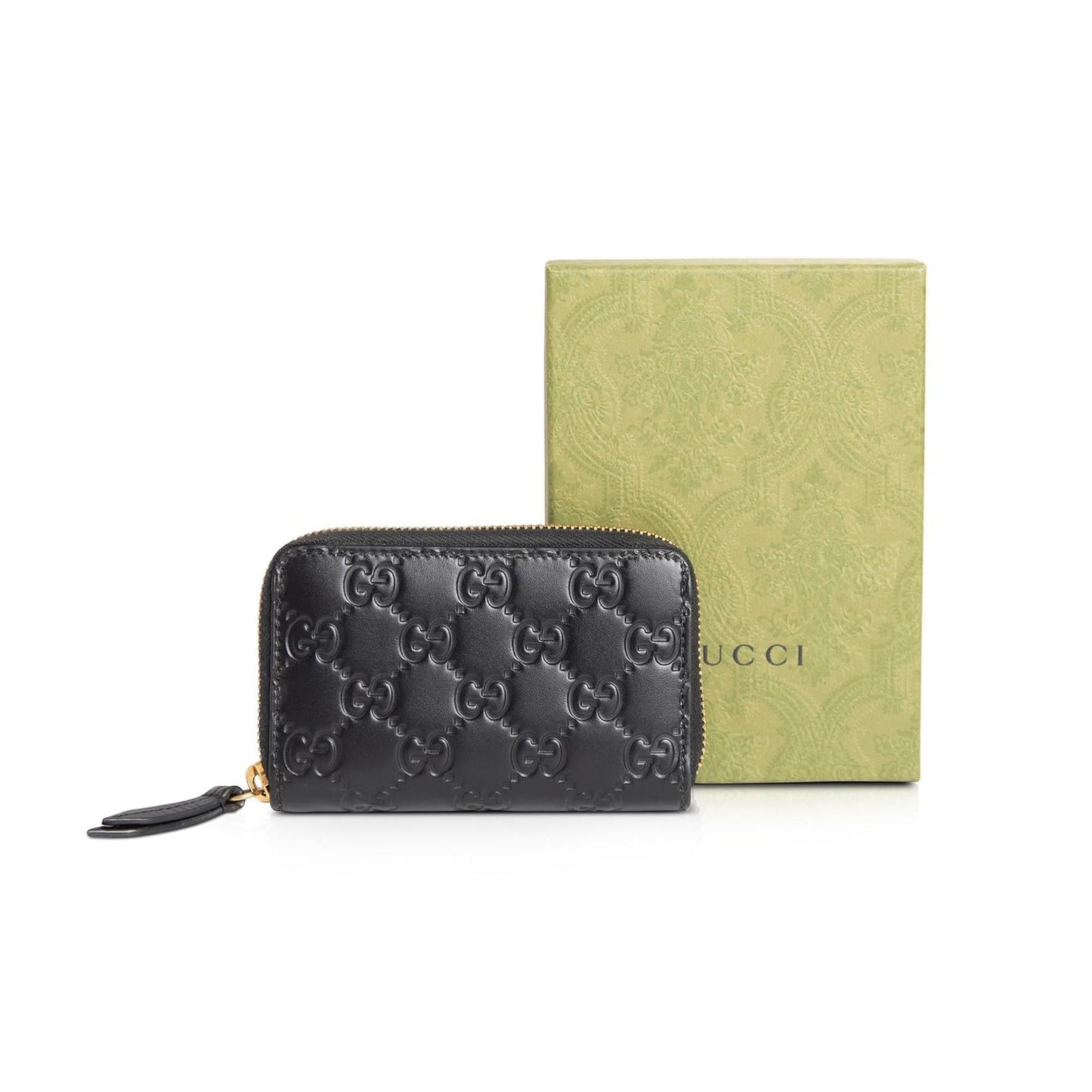 Gucci Signature Leather Card Case