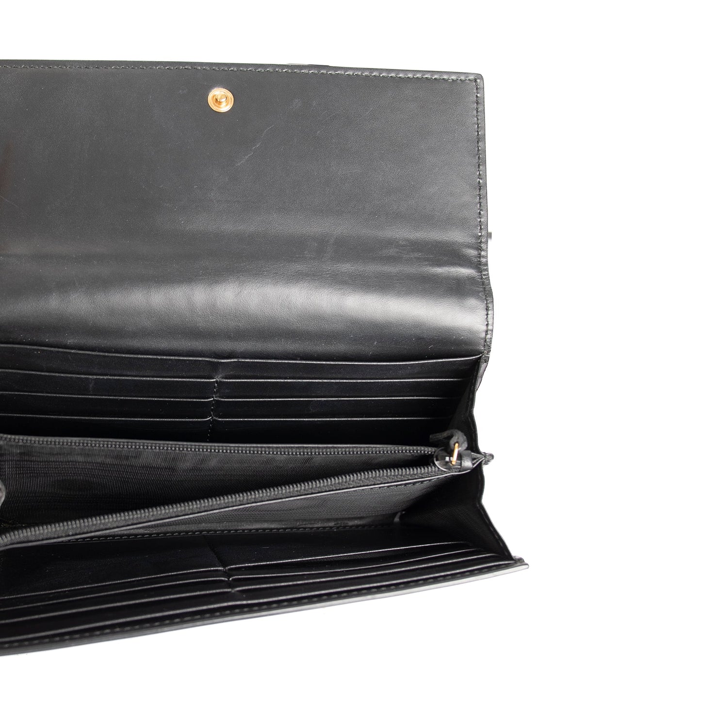 Gucci Signature Leather Continental Wallet