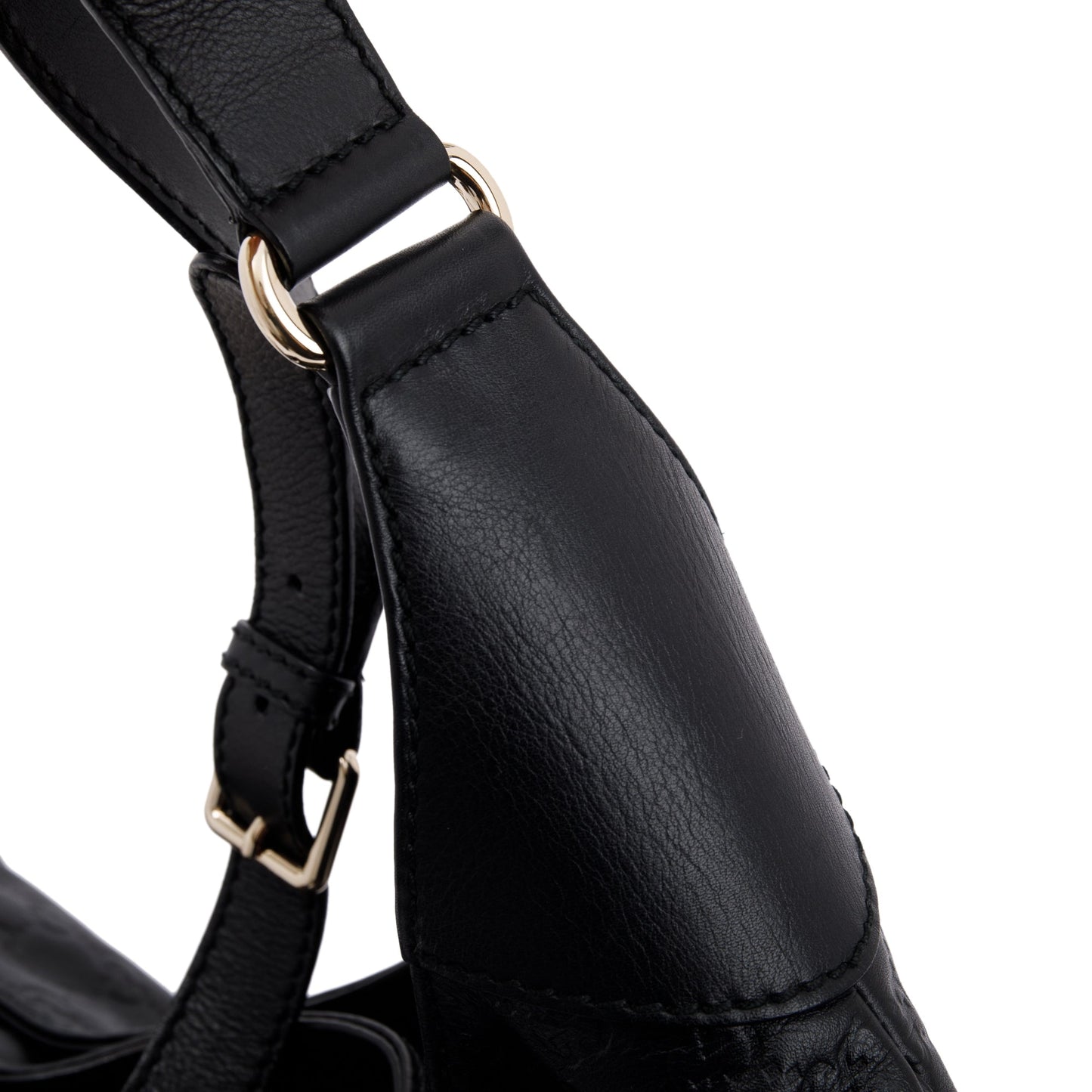 Gucci Signature Leather Medium Charlotte Hobo