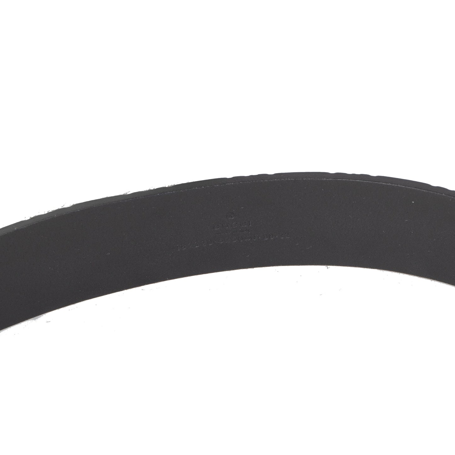 Gucci Signature Leather Square G Buckle Belt