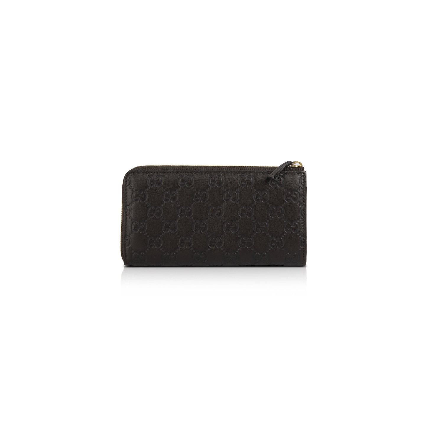 Gucci Signature Zip Around Wallet