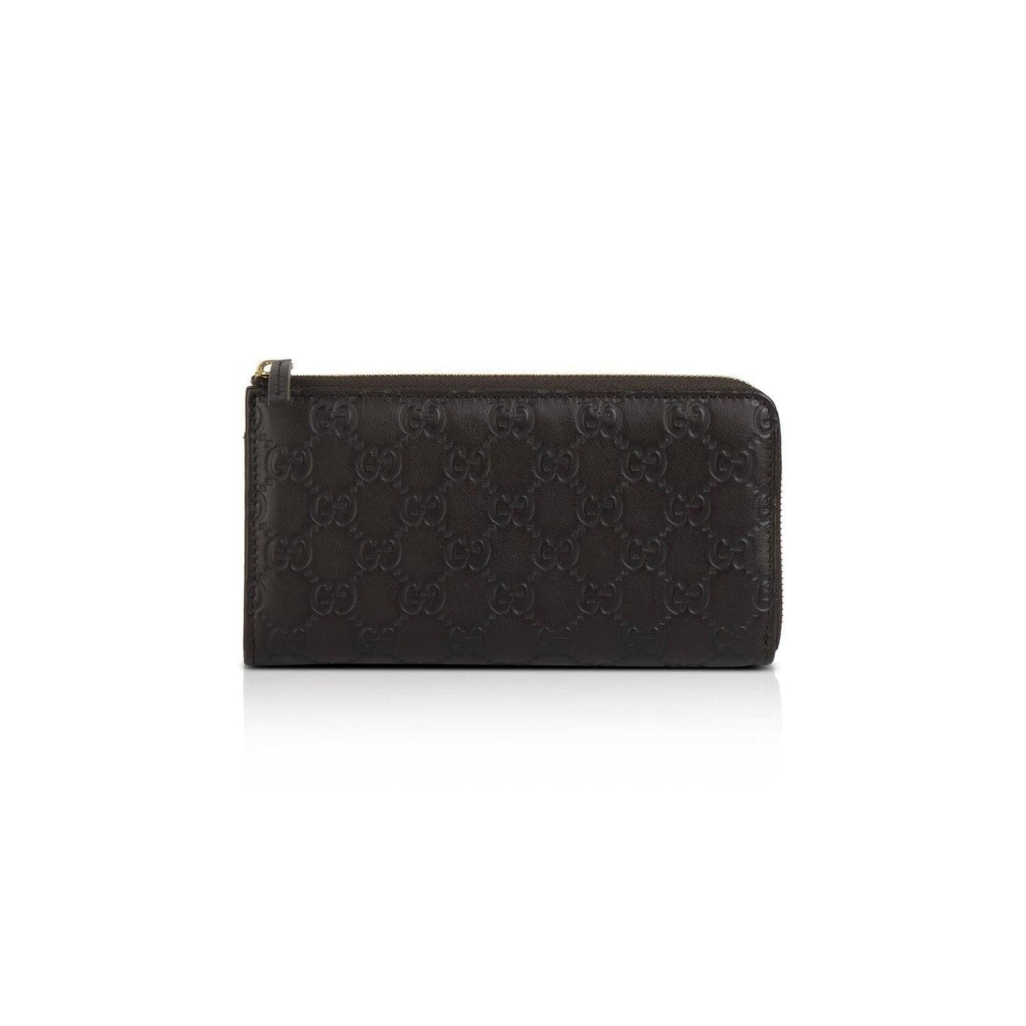 Gucci Signature Zip Around Wallet