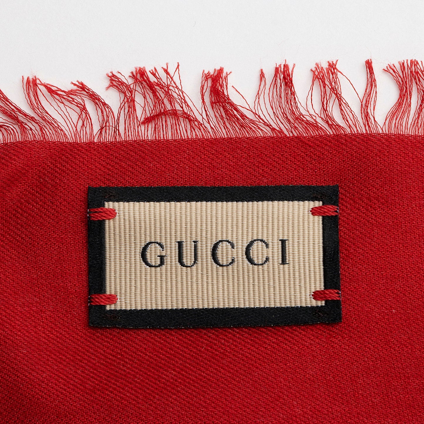 Gucci Silk Horsebit Print 140cm Shawl