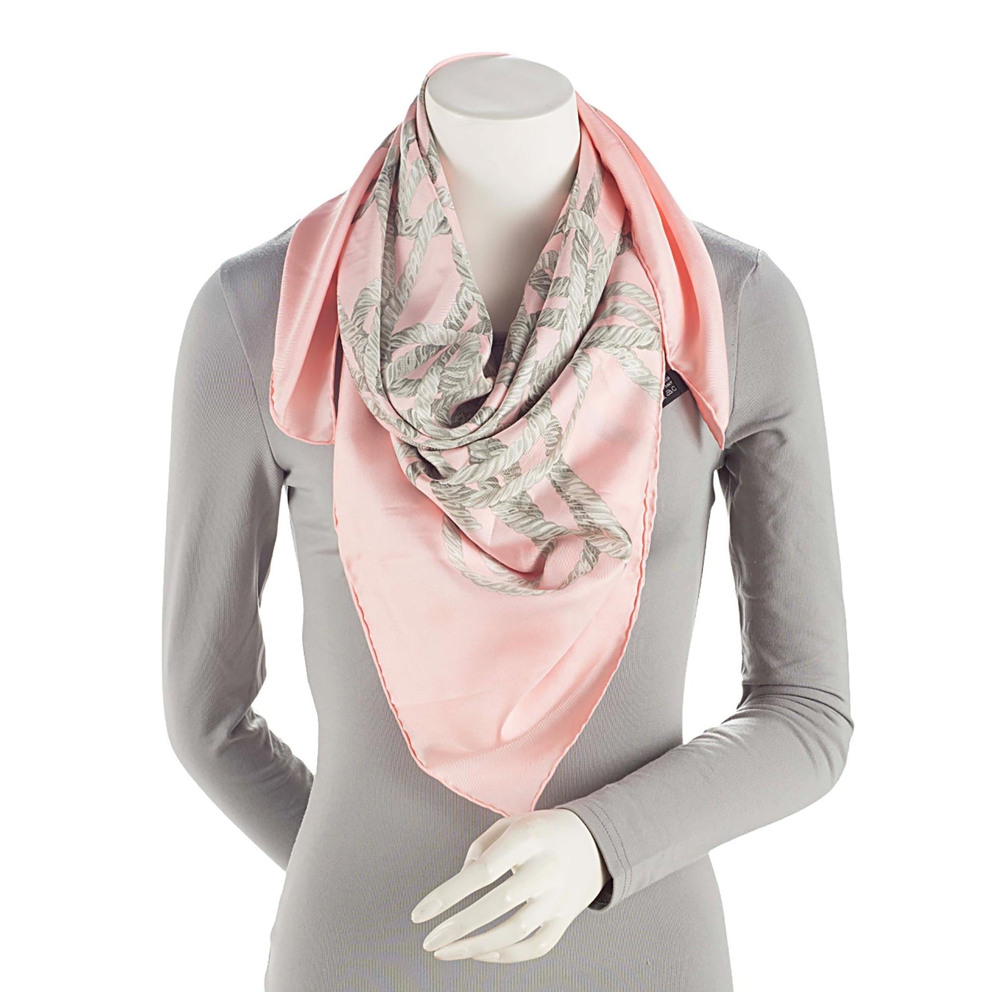 Gucci Silk Rope Print 90cm Scarf (SHF-lG8u67)