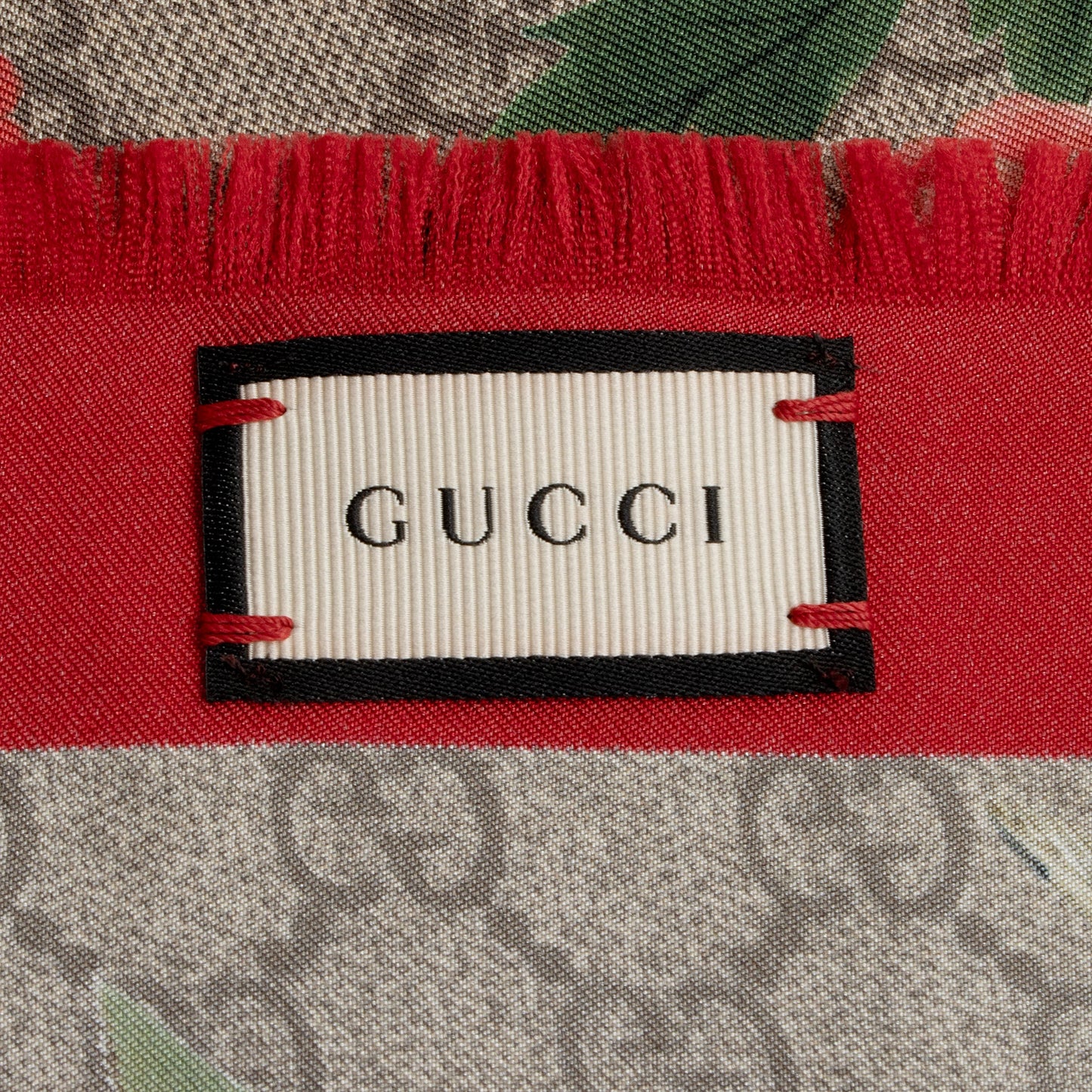 Gucci Silk Twill GG Tian 90cm Scarf (SHF-4YRsUb)
