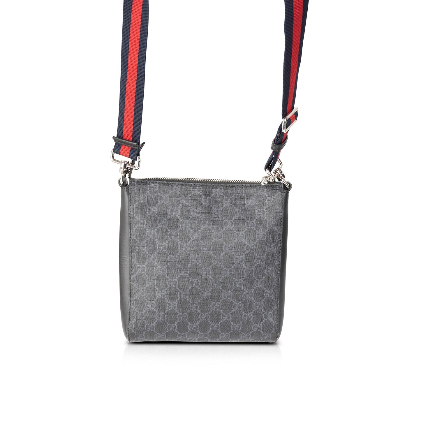 Gucci Small Black GG Supreme Messenger Bag
