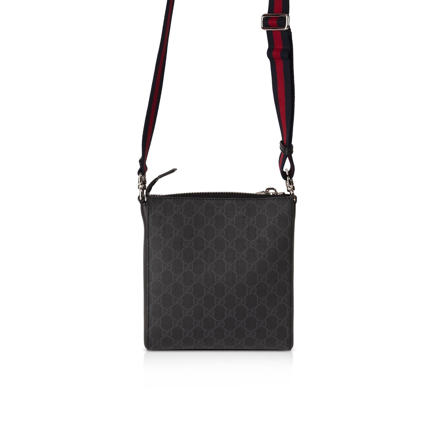 Gucci Small Black GG Supreme Messenger Bag