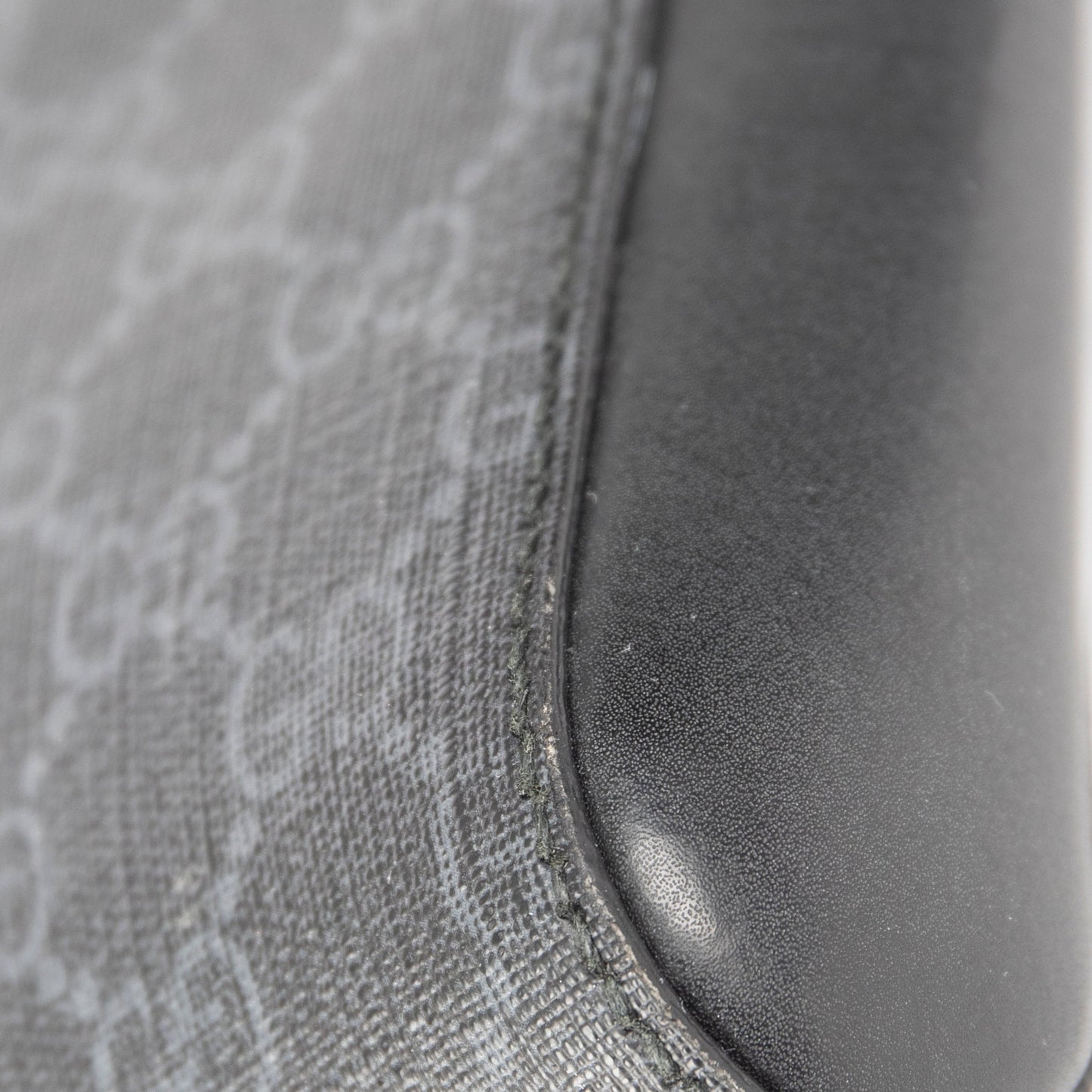 Gucci Small Black GG Supreme Messenger Bag