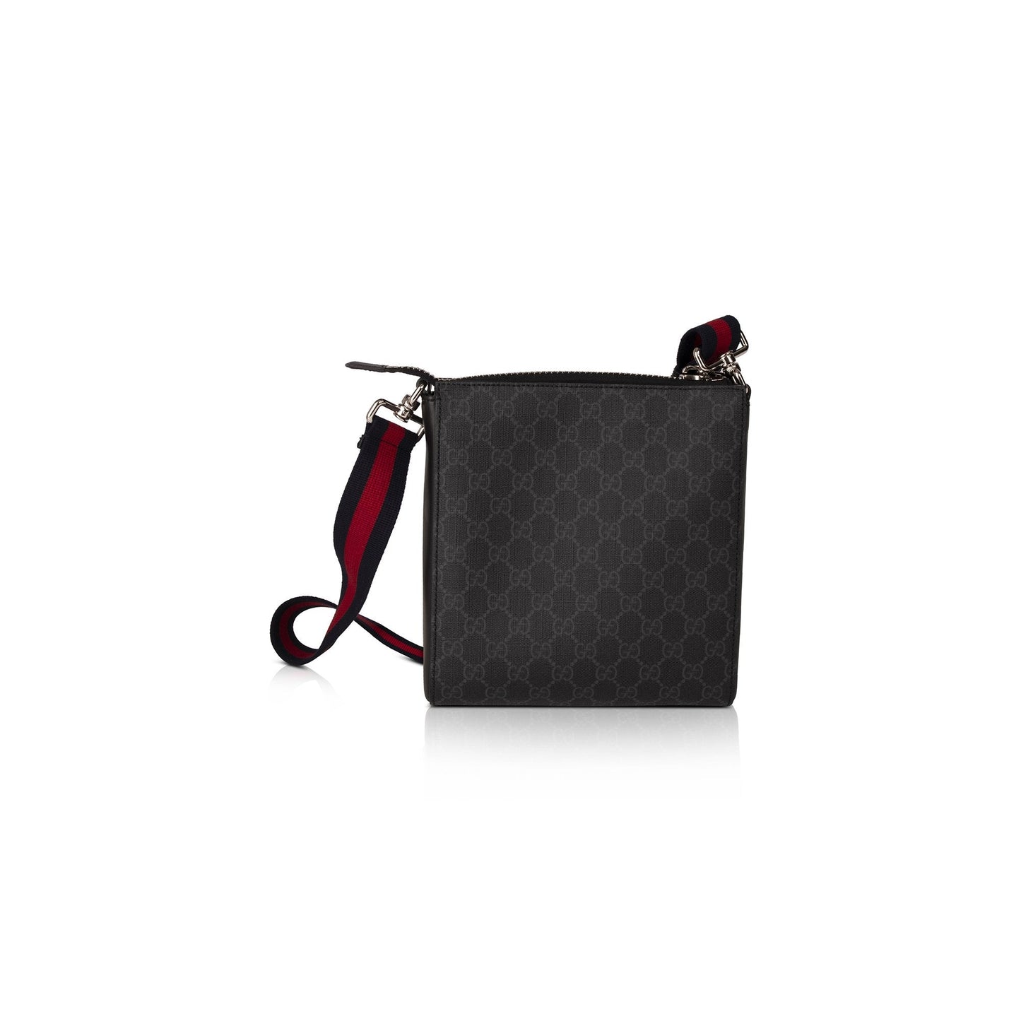 Gucci Small Black GG Supreme Messenger Bag
