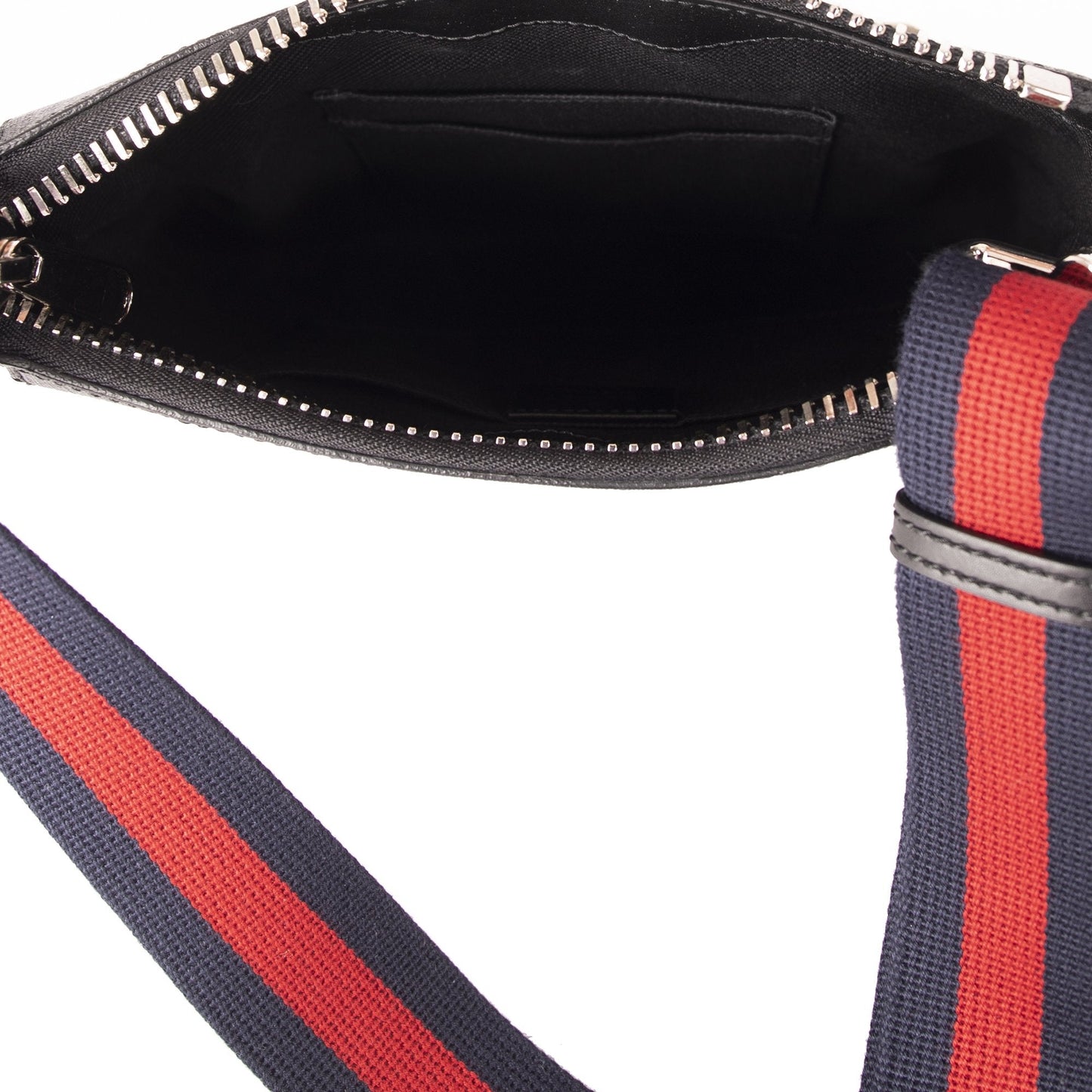 Gucci Small Black GG Supreme Messenger Bag
