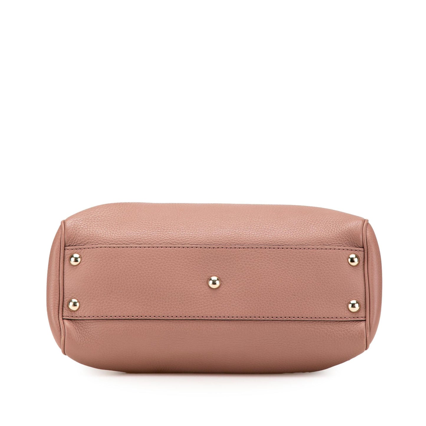 Gucci Small Calfskin Bamboo Shopper Satchel