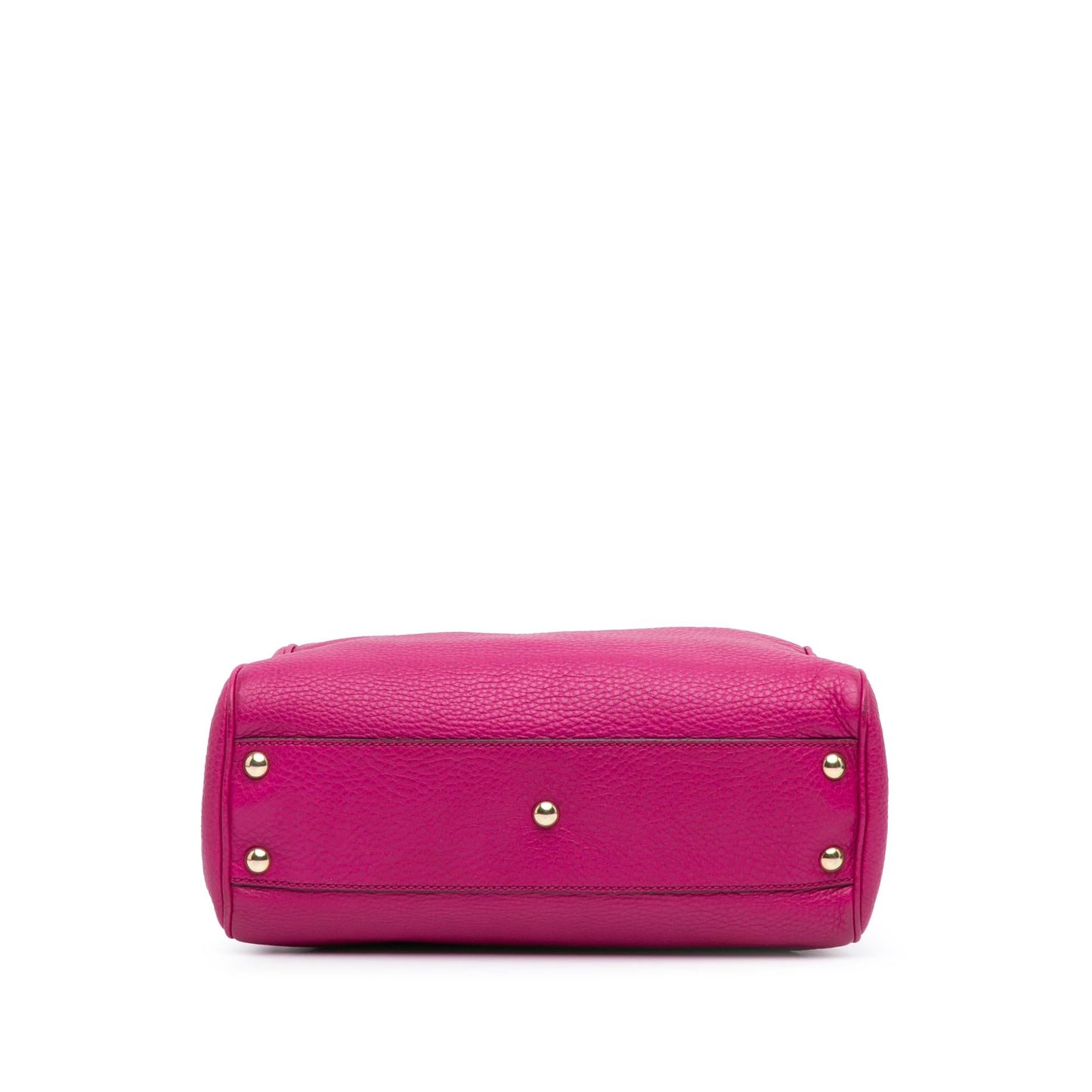 Gucci Small Calfskin Bamboo Shopper Satchel