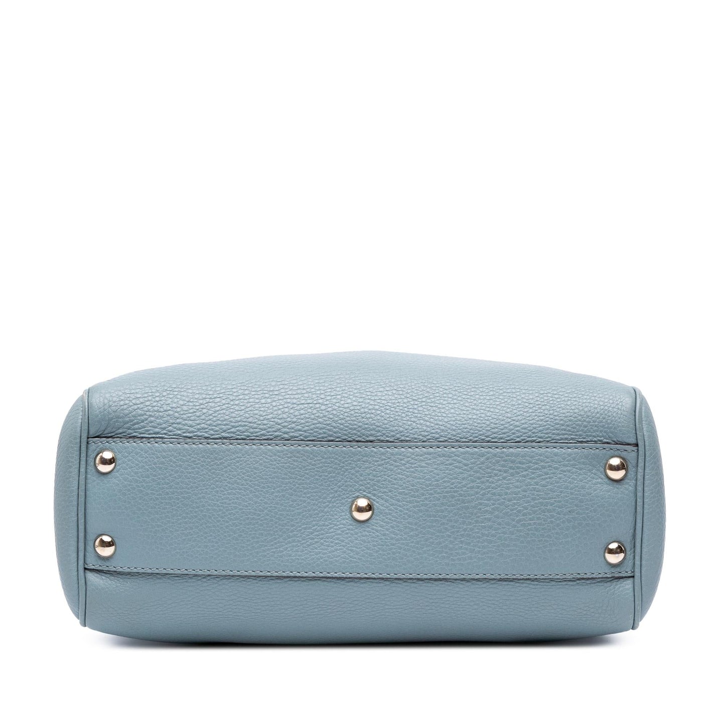 Gucci Small Calfskin Bamboo Shopper Satchel
