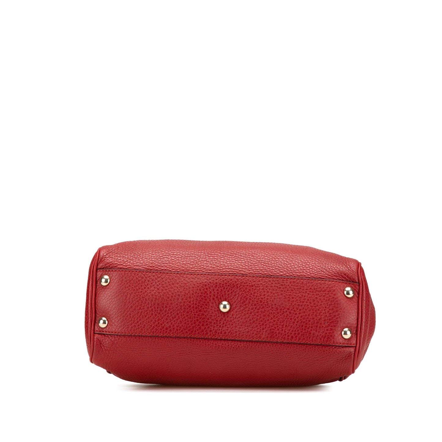 Gucci Small Calfskin Bamboo Shopper Satchel