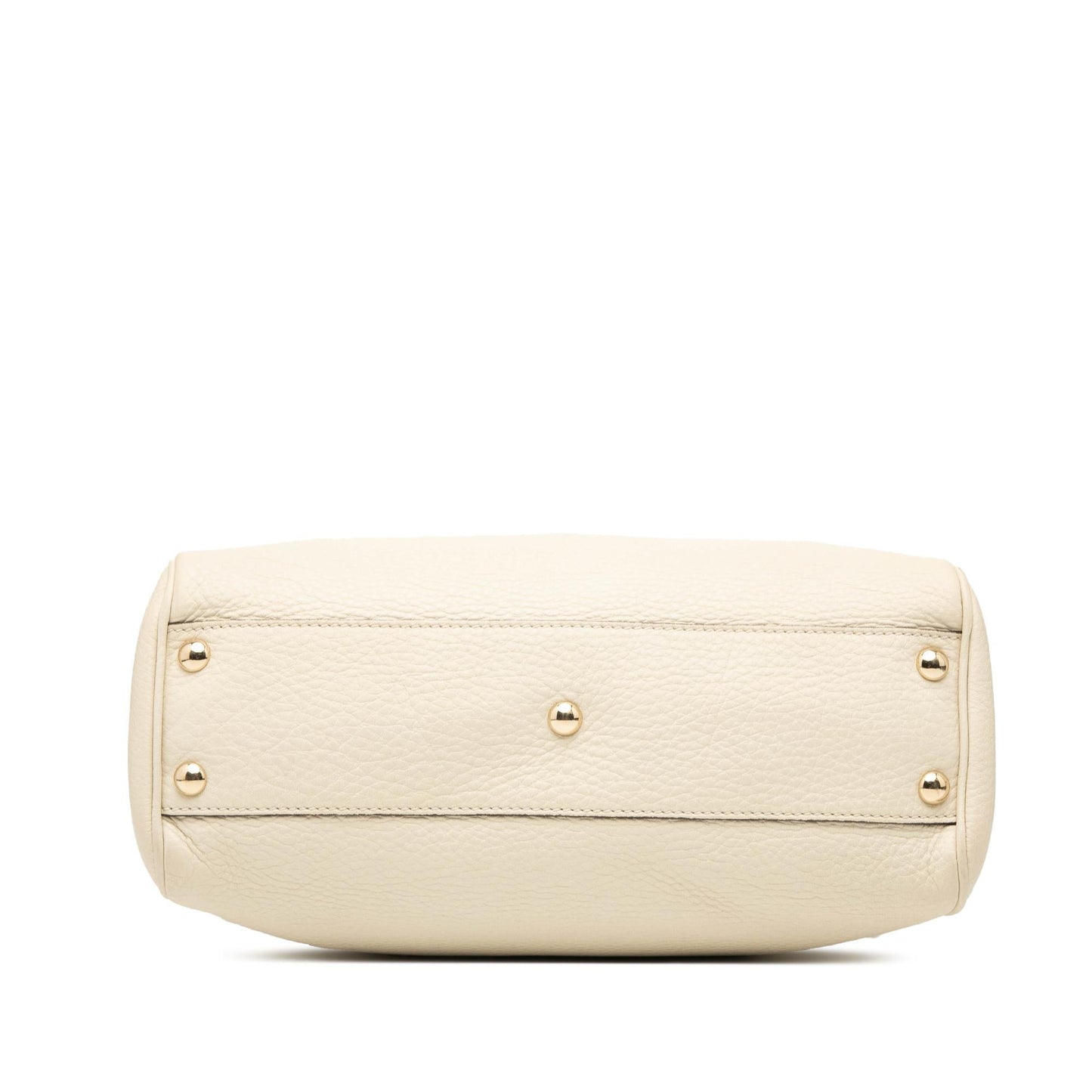 Gucci Small Calfskin Bamboo Shopper Satchel