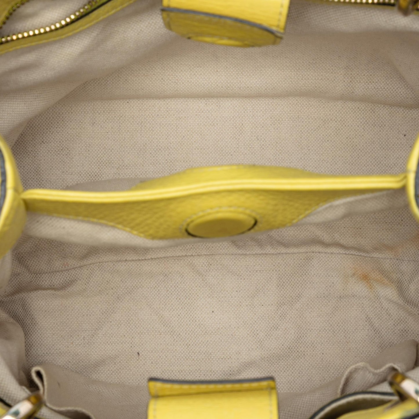 Gucci Small Calfskin Bamboo Shopper Satchel