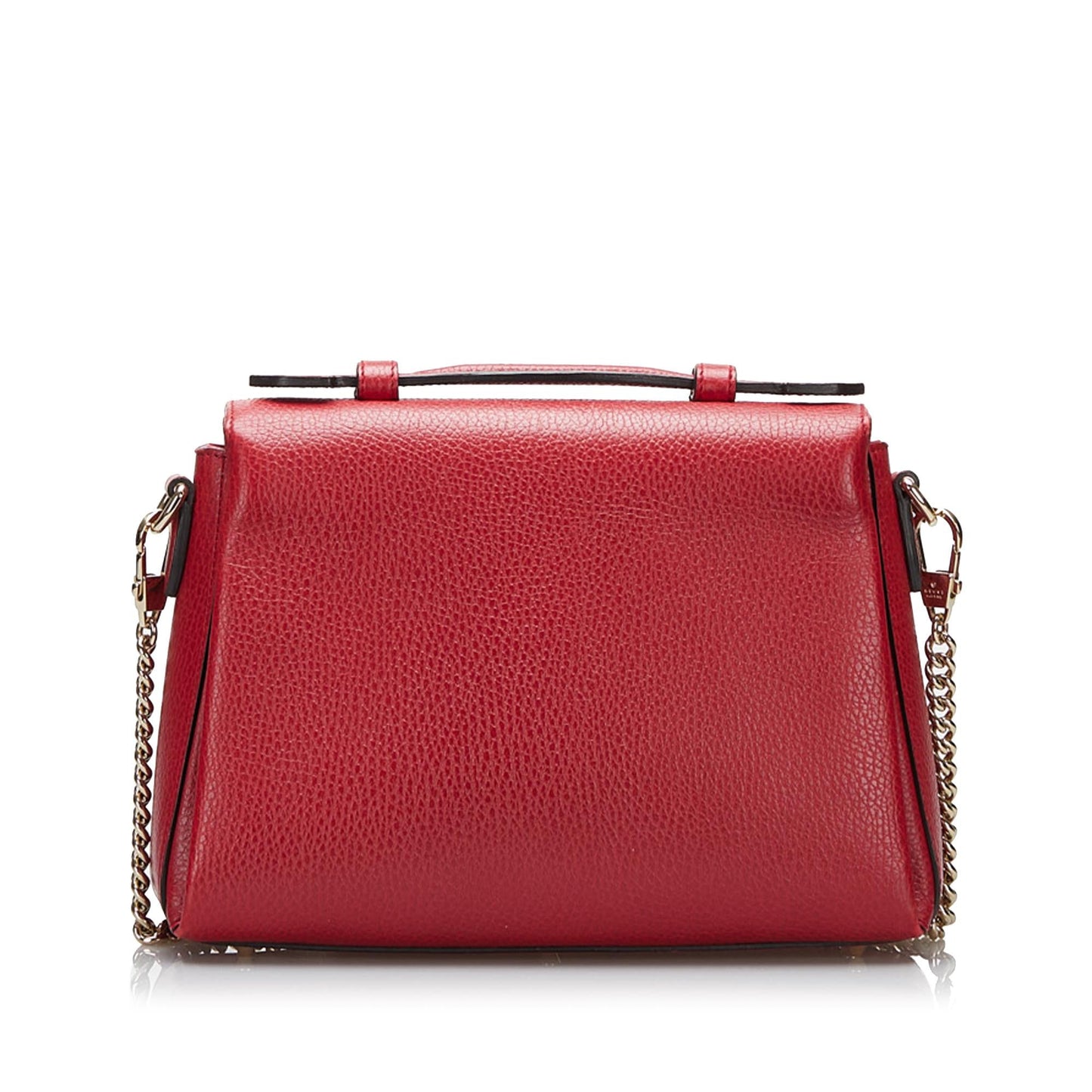 Gucci Small Dollar Calf Interlocking G Satchel (SHG-r6v8hg)