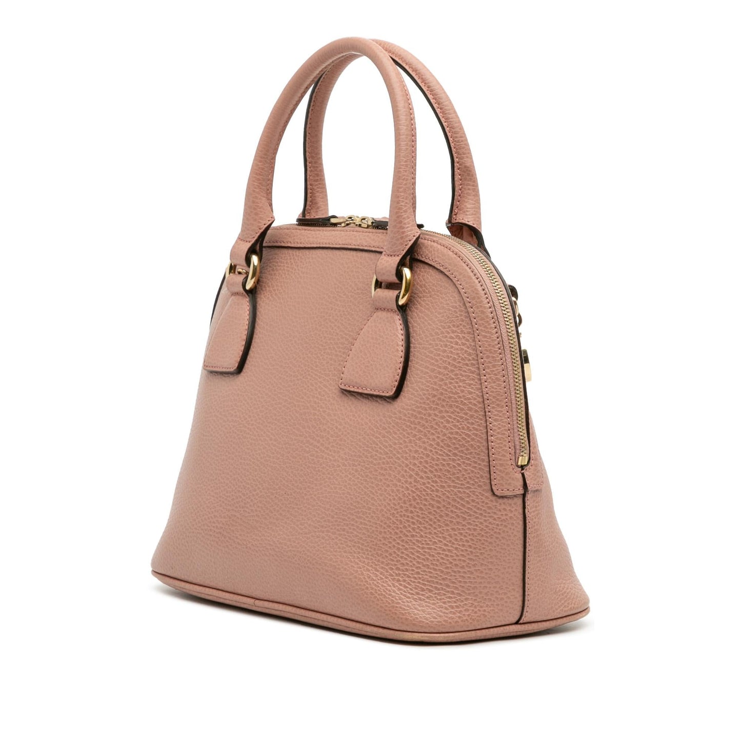 Gucci Small Dollar Calfskin GG Charm Dome Satchel