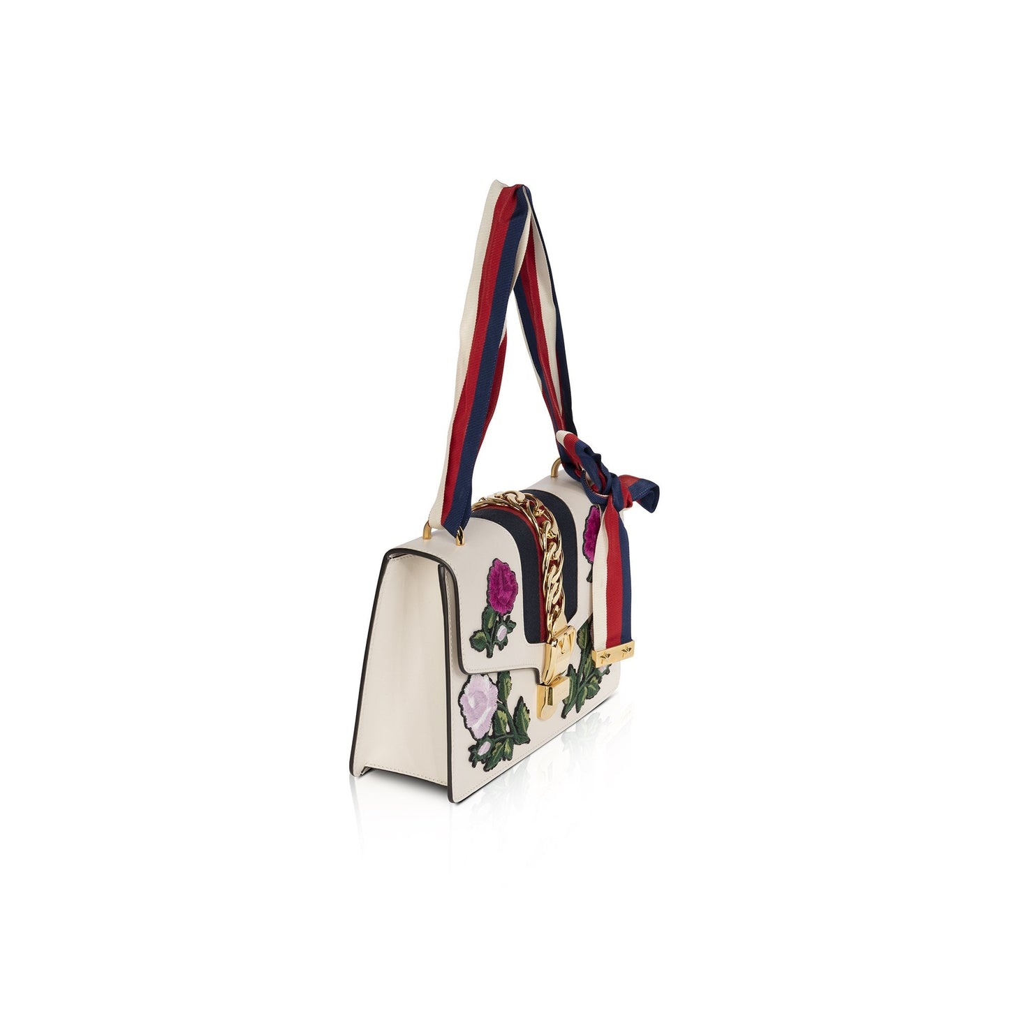 Gucci Small Embroidered Sylvie Bag