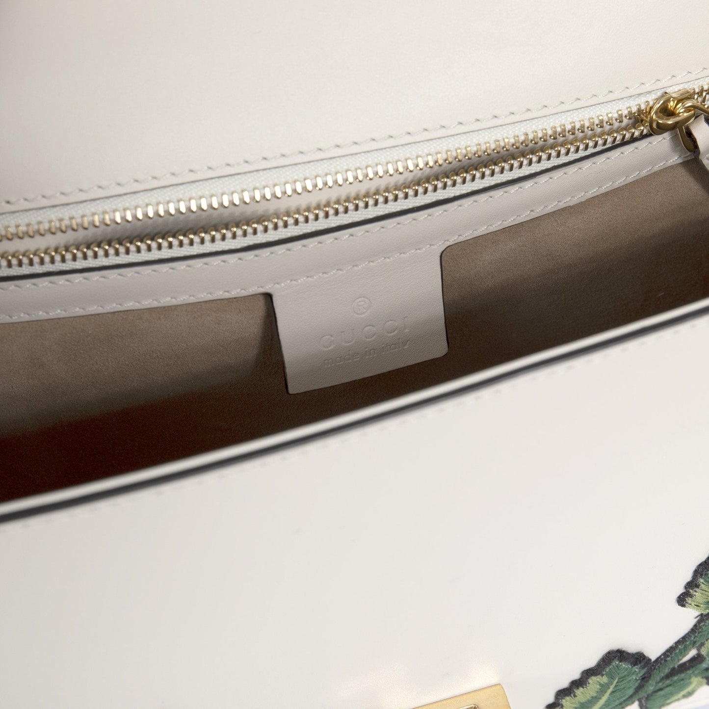 Gucci Small Embroidered Sylvie Bag