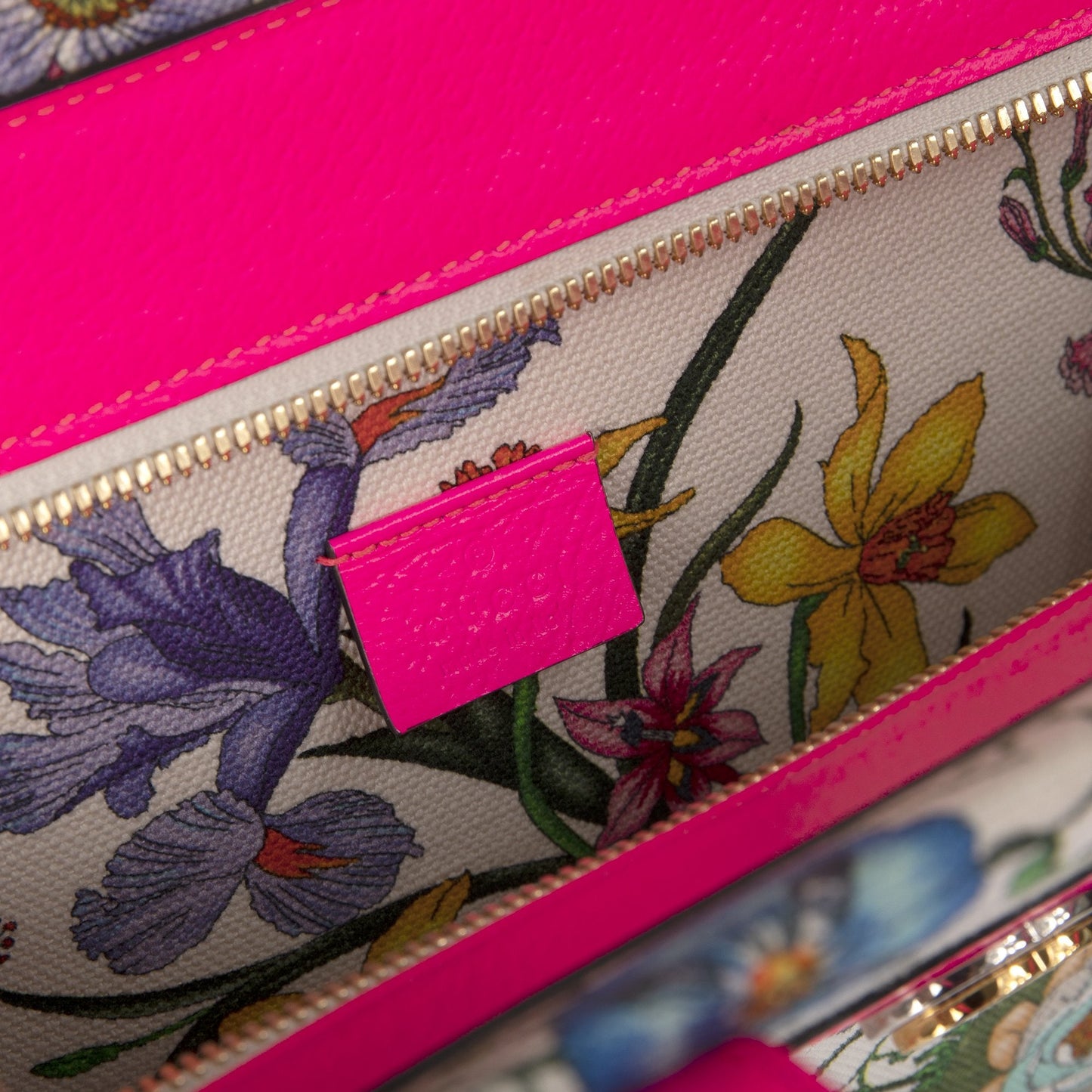 Gucci Small Flora Canvas Convertible Open Tote
