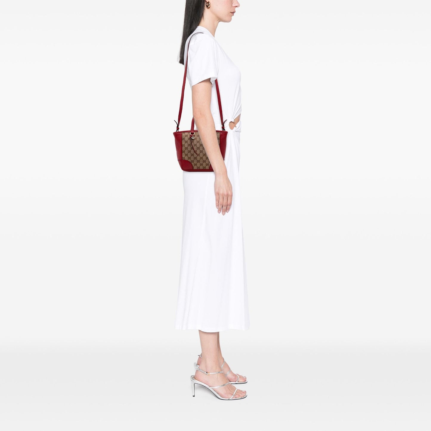 Gucci Small GG Canvas Bree Satchel