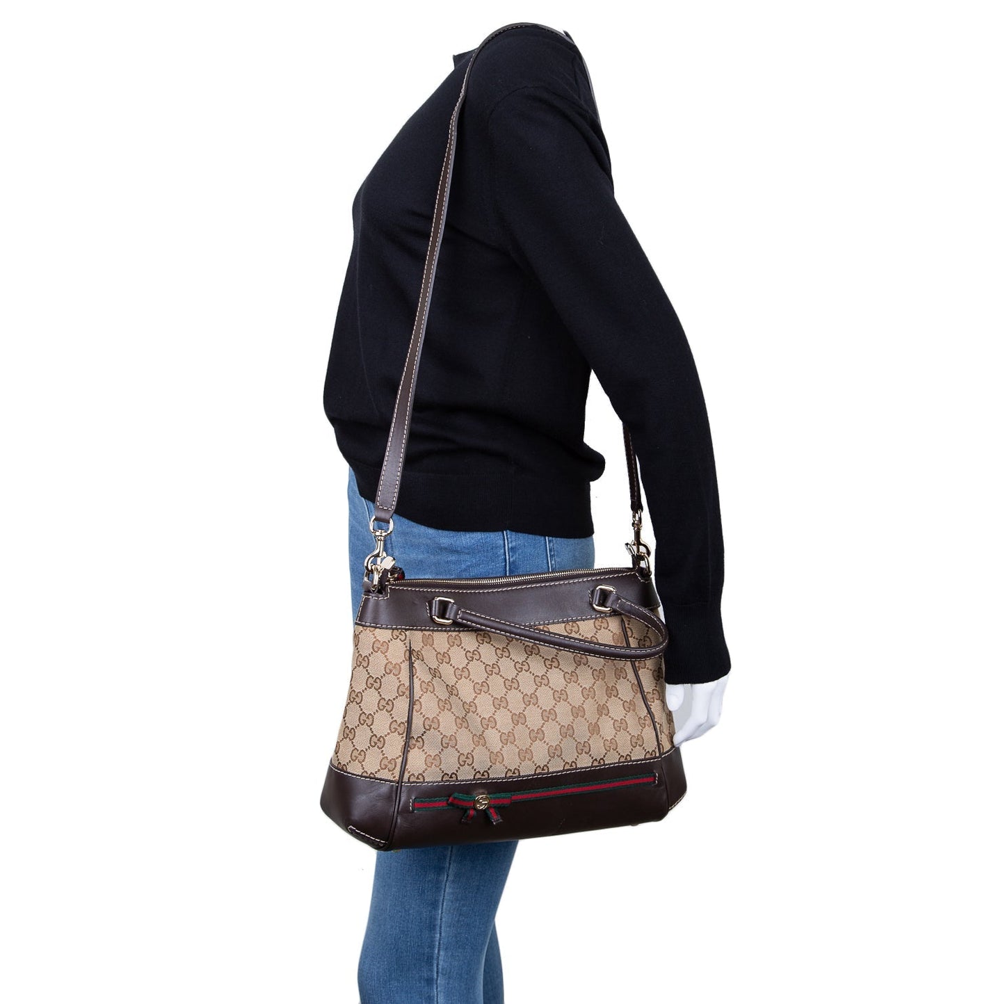 Gucci Small GG Canvas Mayfair Convertible Tote