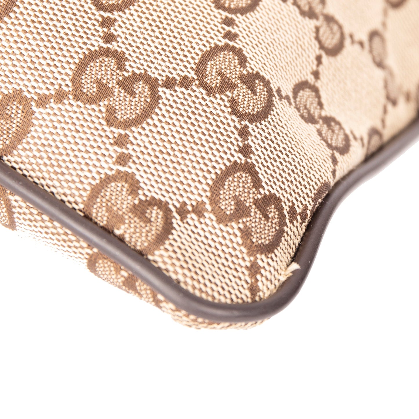 Gucci Small GG Canvas Web Crossbody Bag