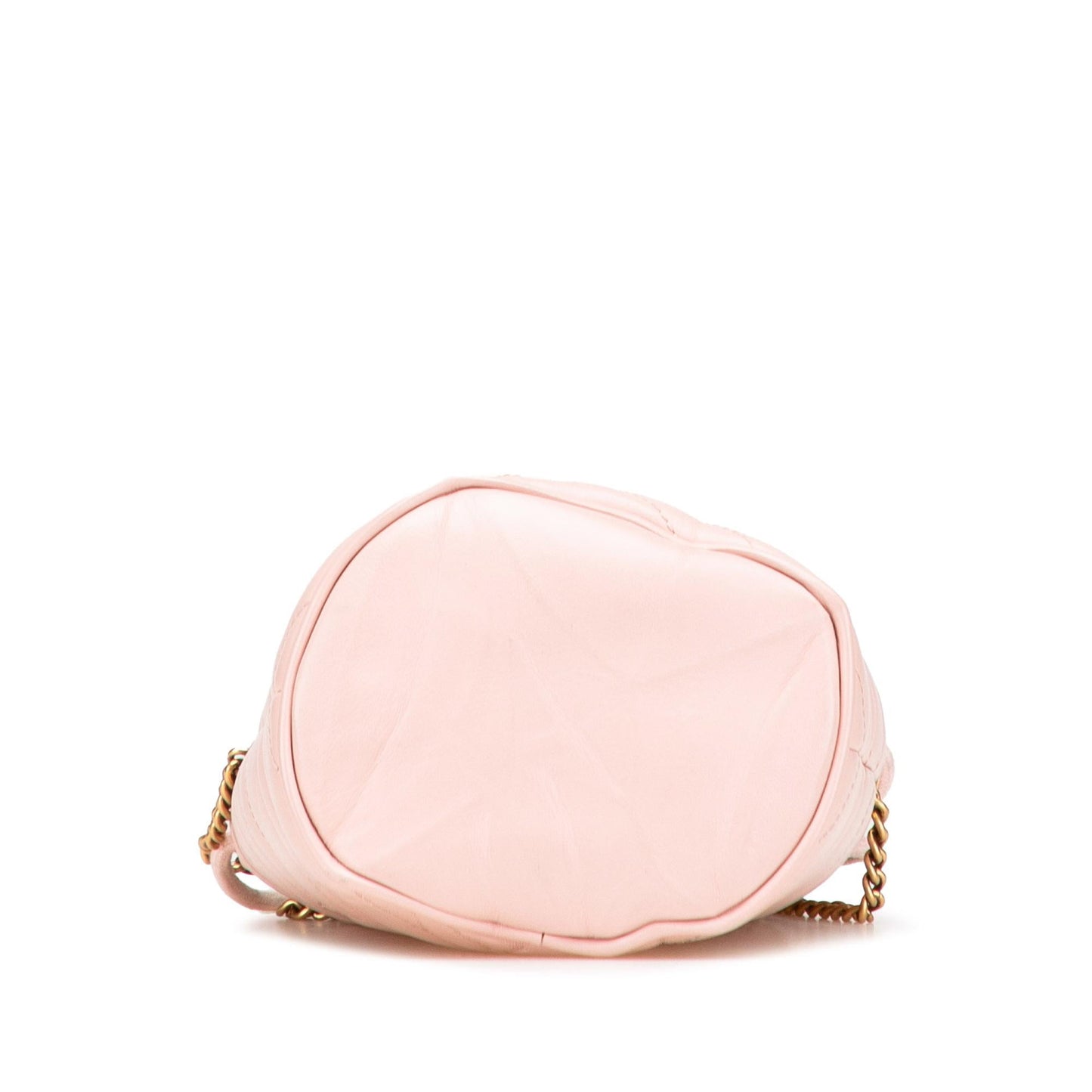 Gucci Small GG Marmont Leather Matelasse Bucket Bag