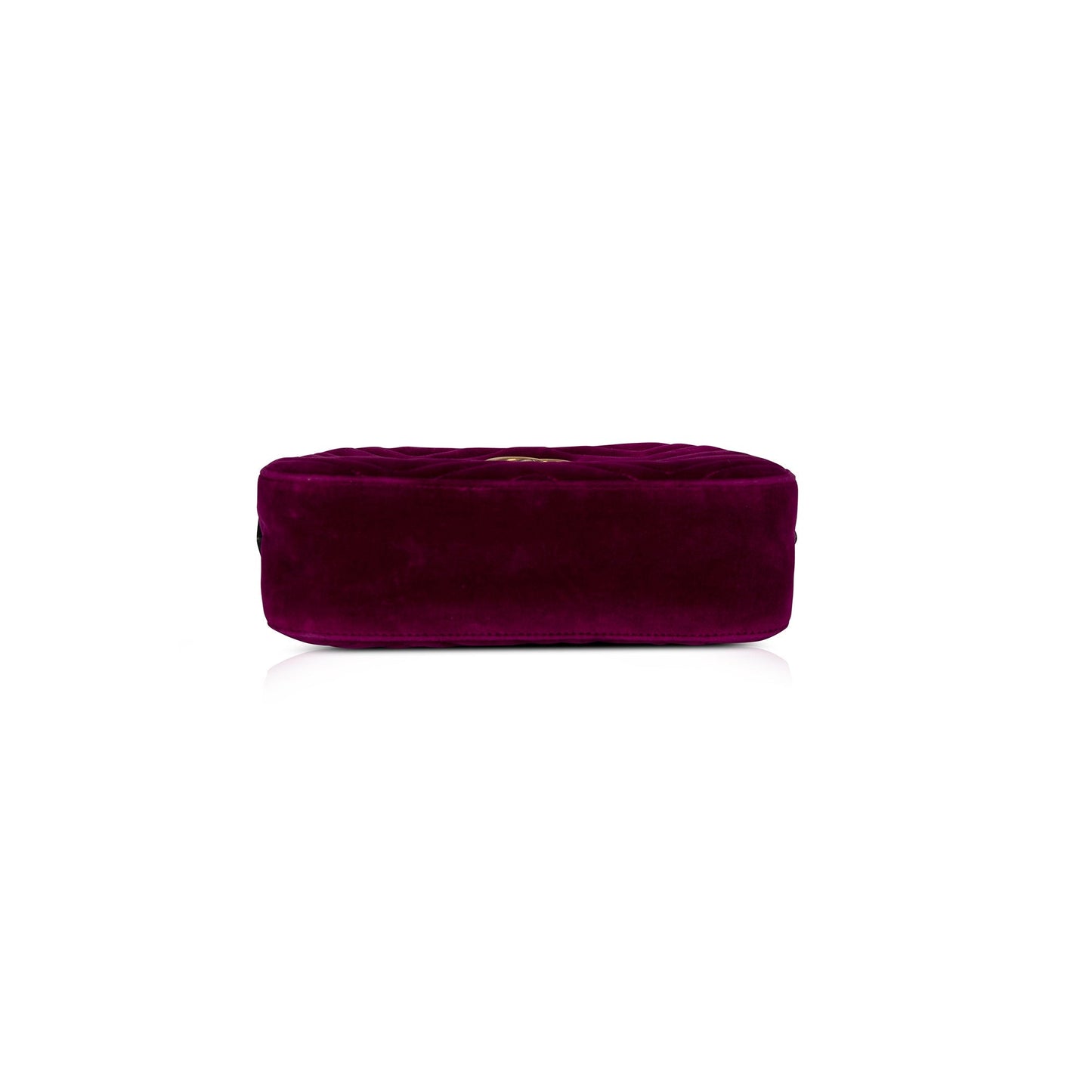Gucci Small GG Marmont Matelasse Velvet Shoulder Bag