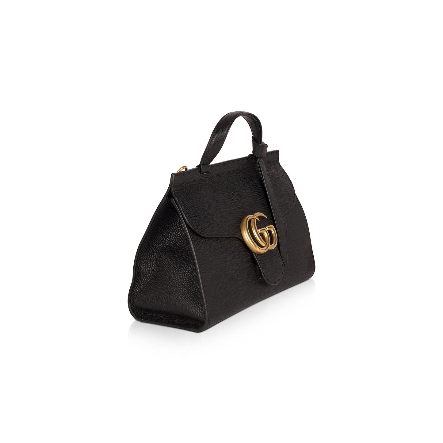 Gucci Small GG Marmont Top Handle Bag