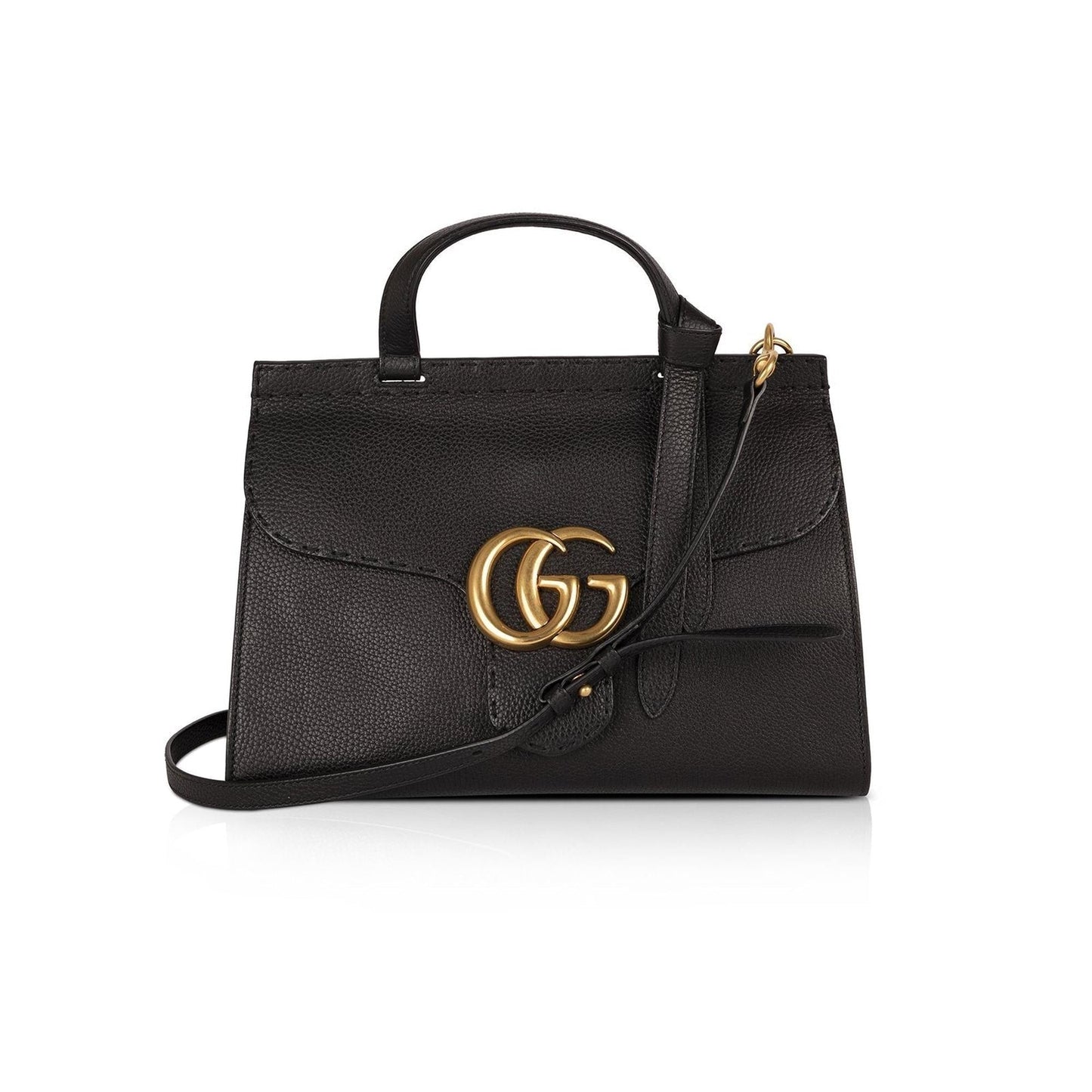 Gucci Small GG Marmont Top Handle Bag