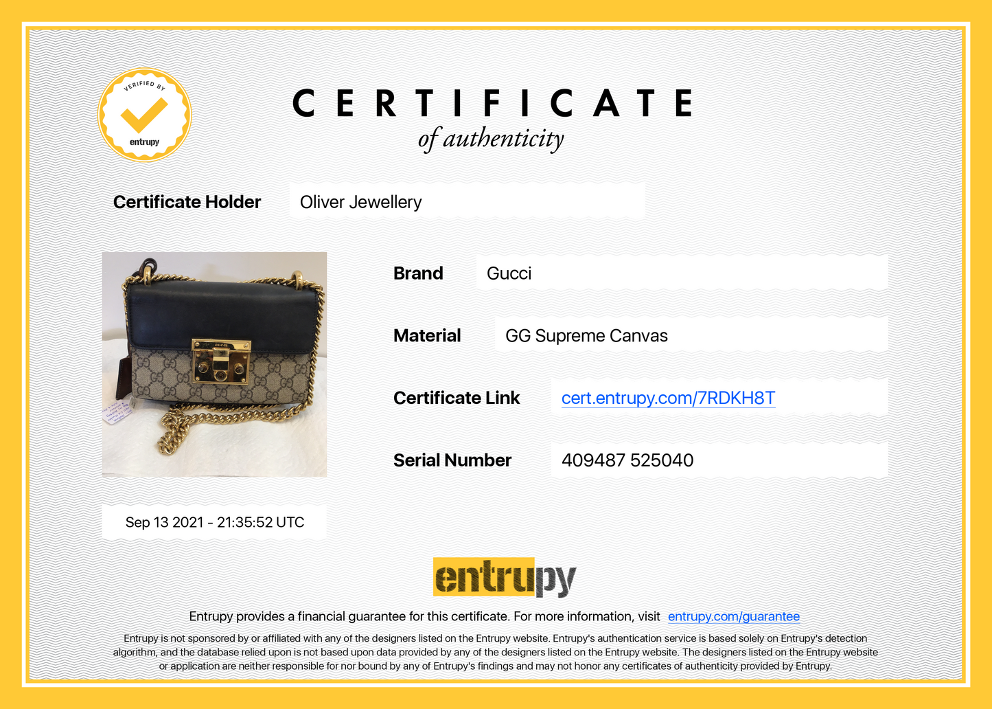 Gucci Small GG Padlock Shoulder Bag