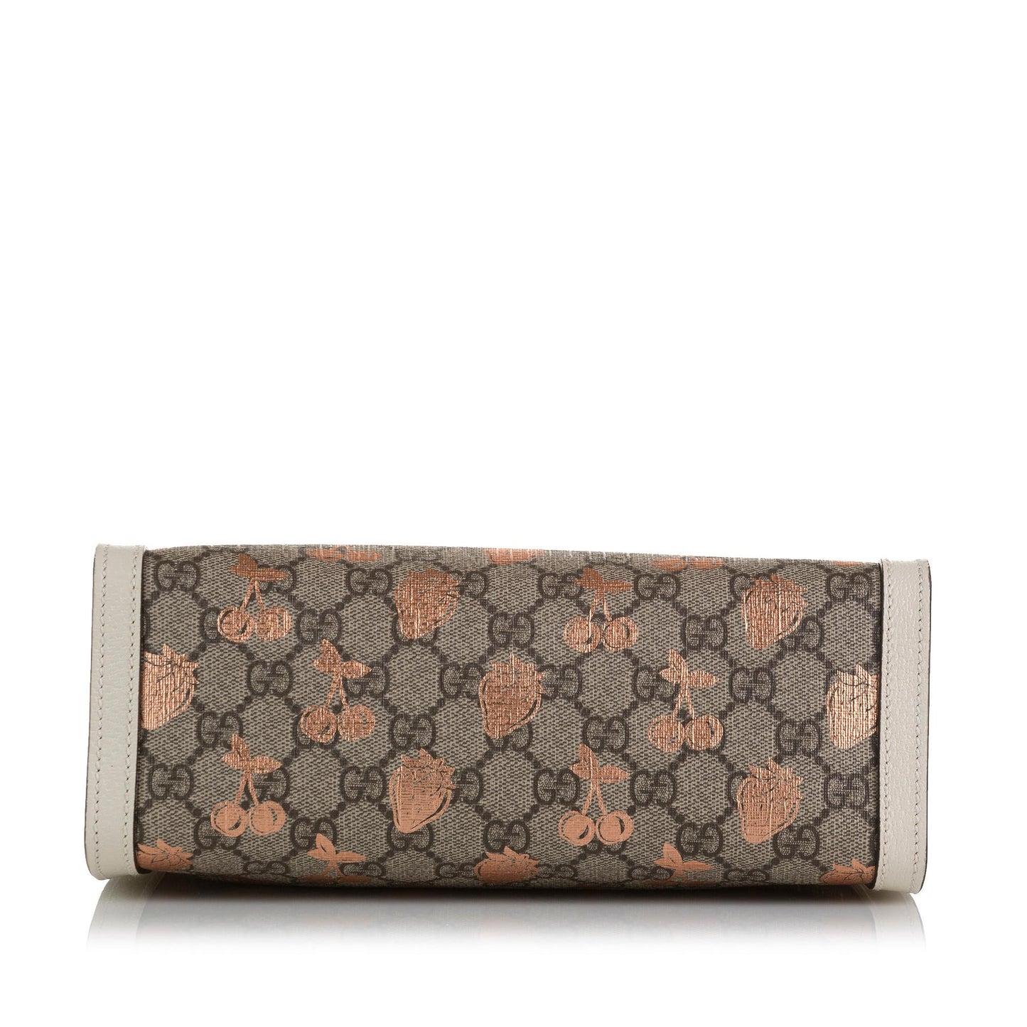 Gucci Small GG Supreme Berry Padlock Tote (SHG-pt4iss)