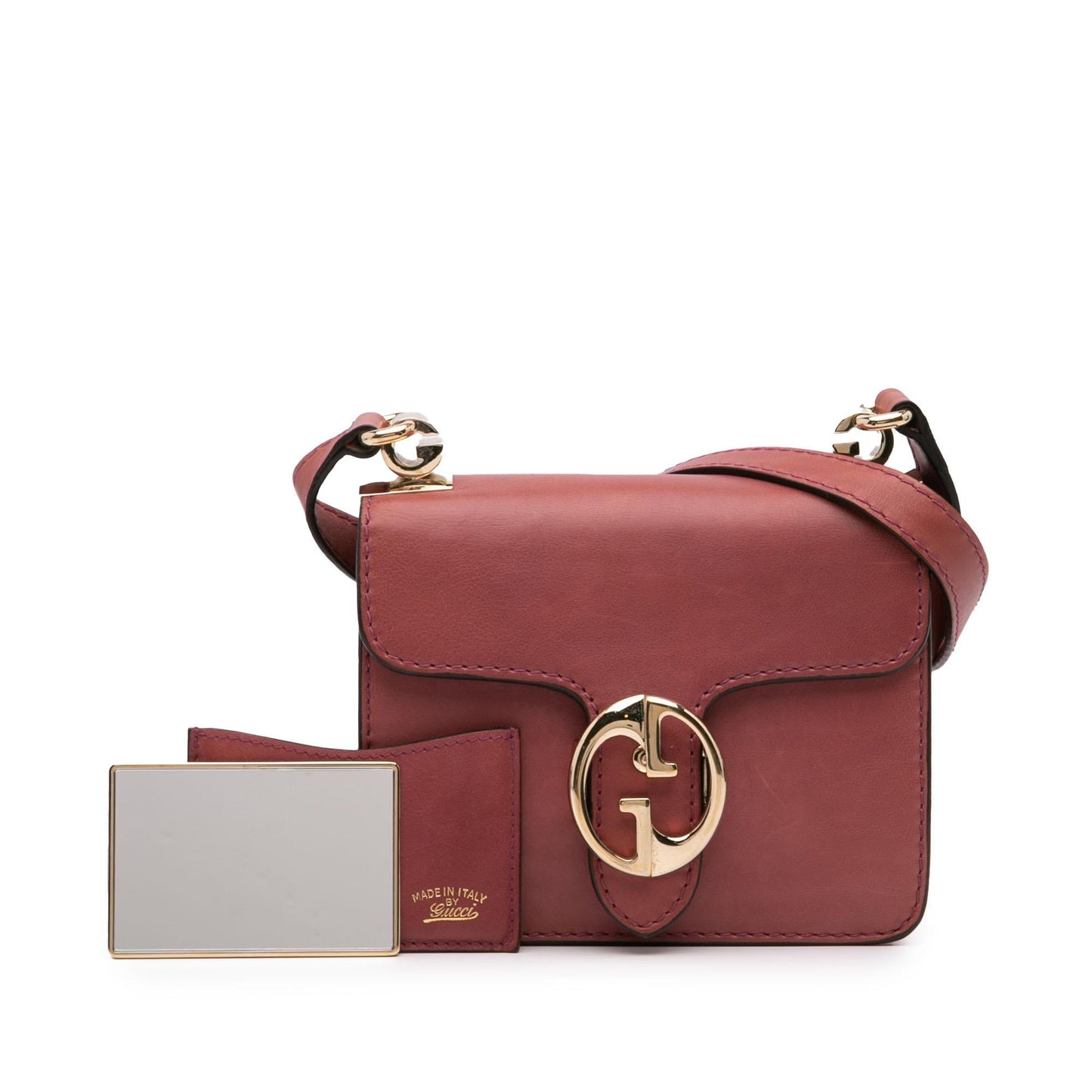 Gucci Small Leather 1973 Crossbody Bag