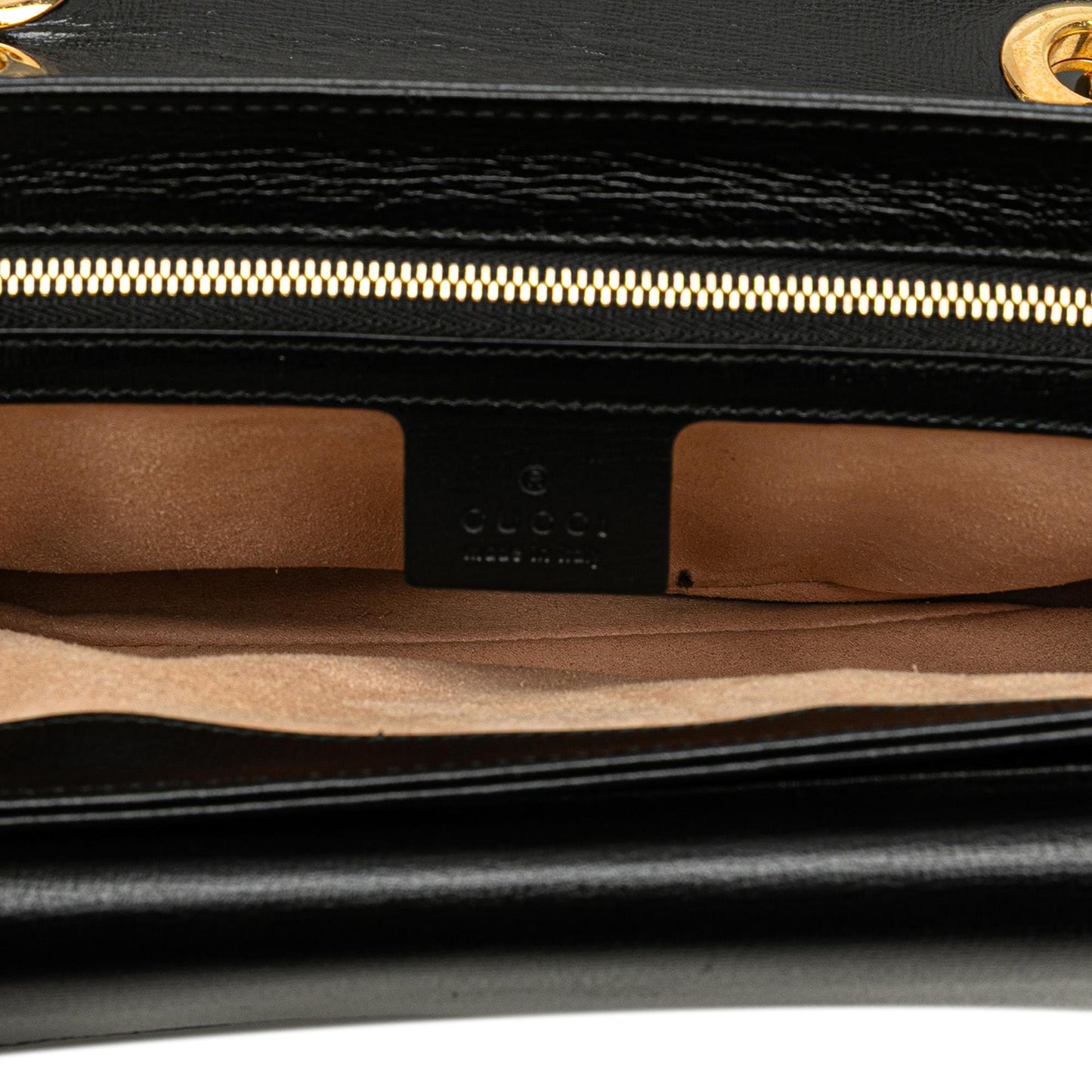 Gucci Small Leather Marina Chain Shoulder Bag