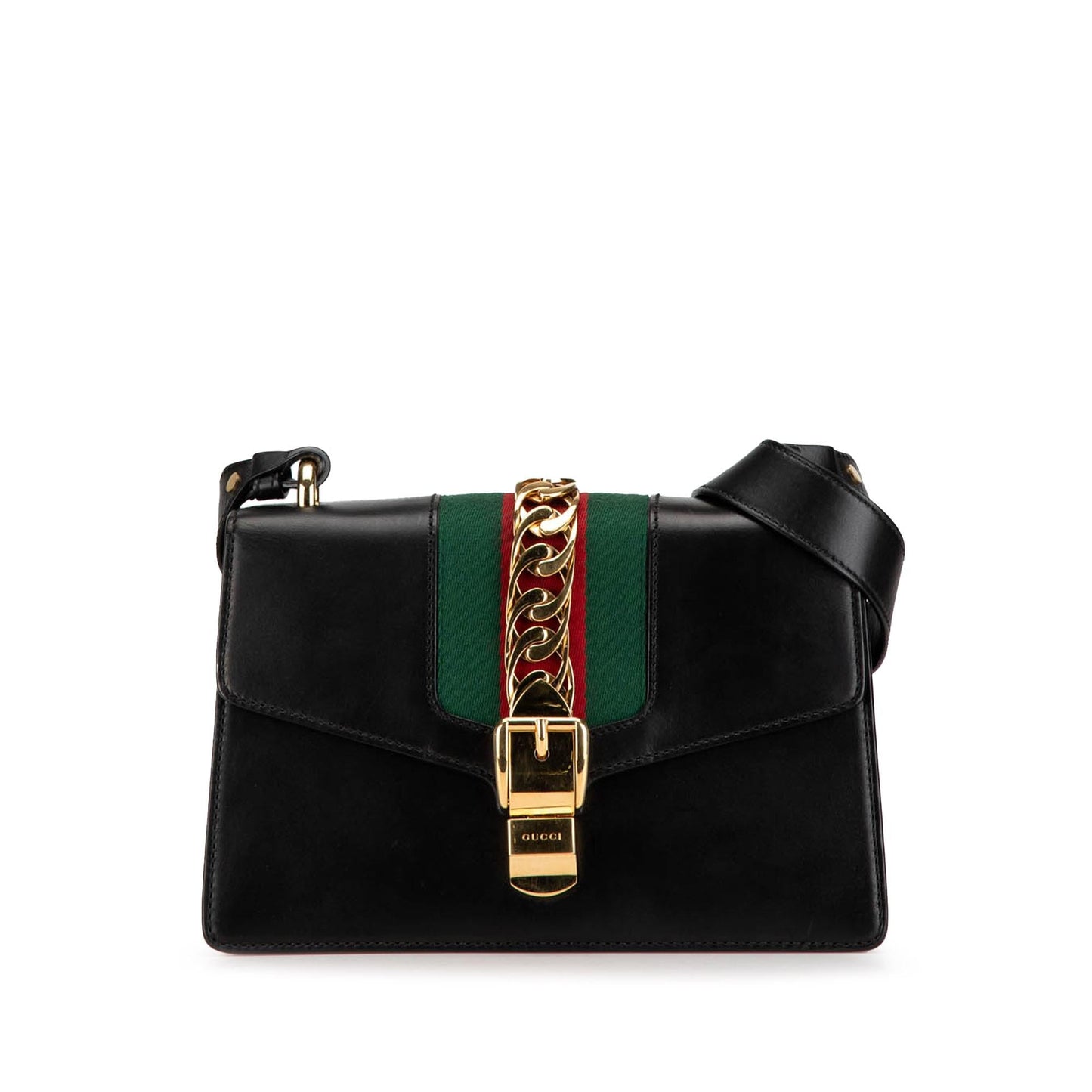 Gucci Small Leather Sylvie Satchel