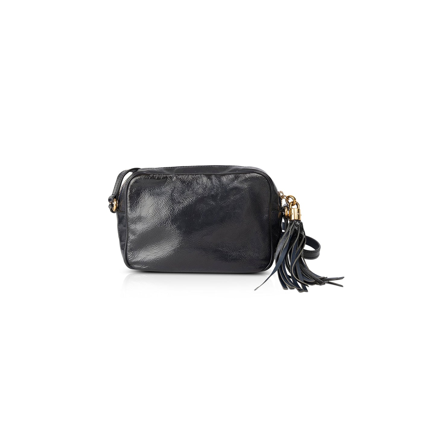 Gucci Small Patent Leather Soho Disco Crossbody Bag