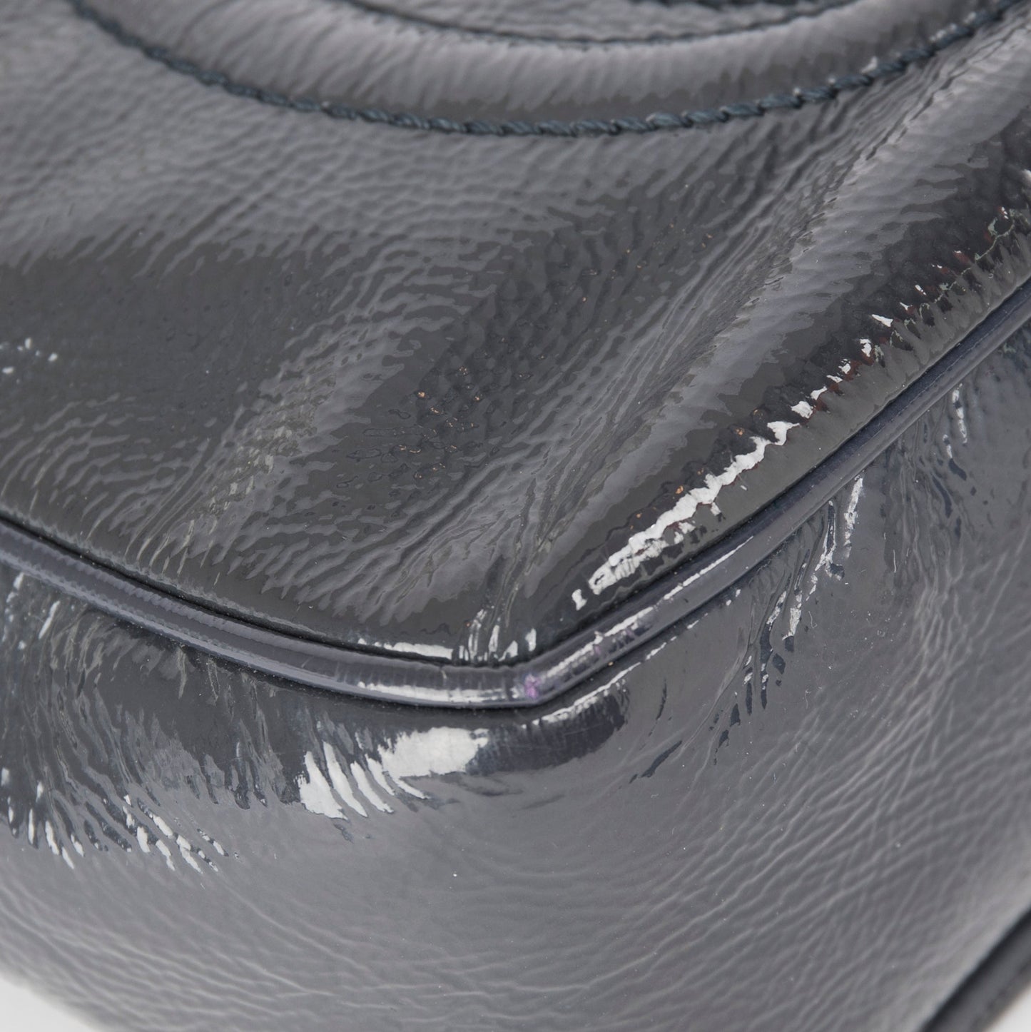 Gucci Small Patent Leather Soho Disco Crossbody Bag
