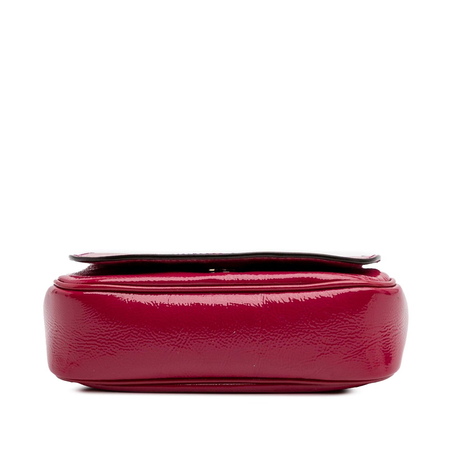 Gucci Small Patent Soho Chain Flap Crossbody