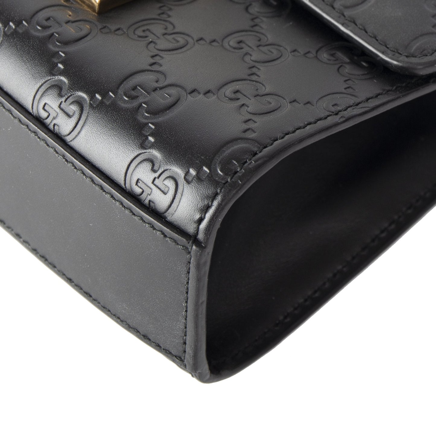 Gucci Small Signature Padlock Shoulder Bag
