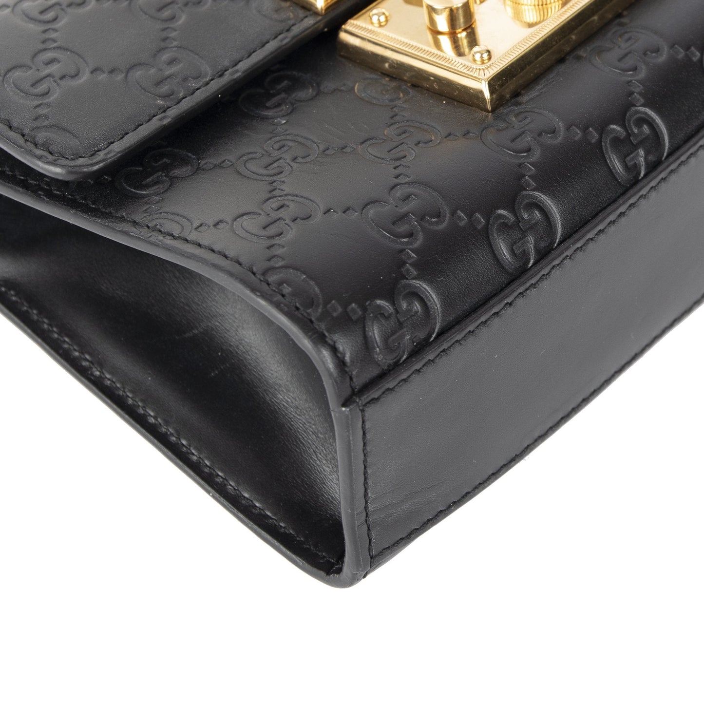 Gucci Small Signature Padlock Shoulder Bag