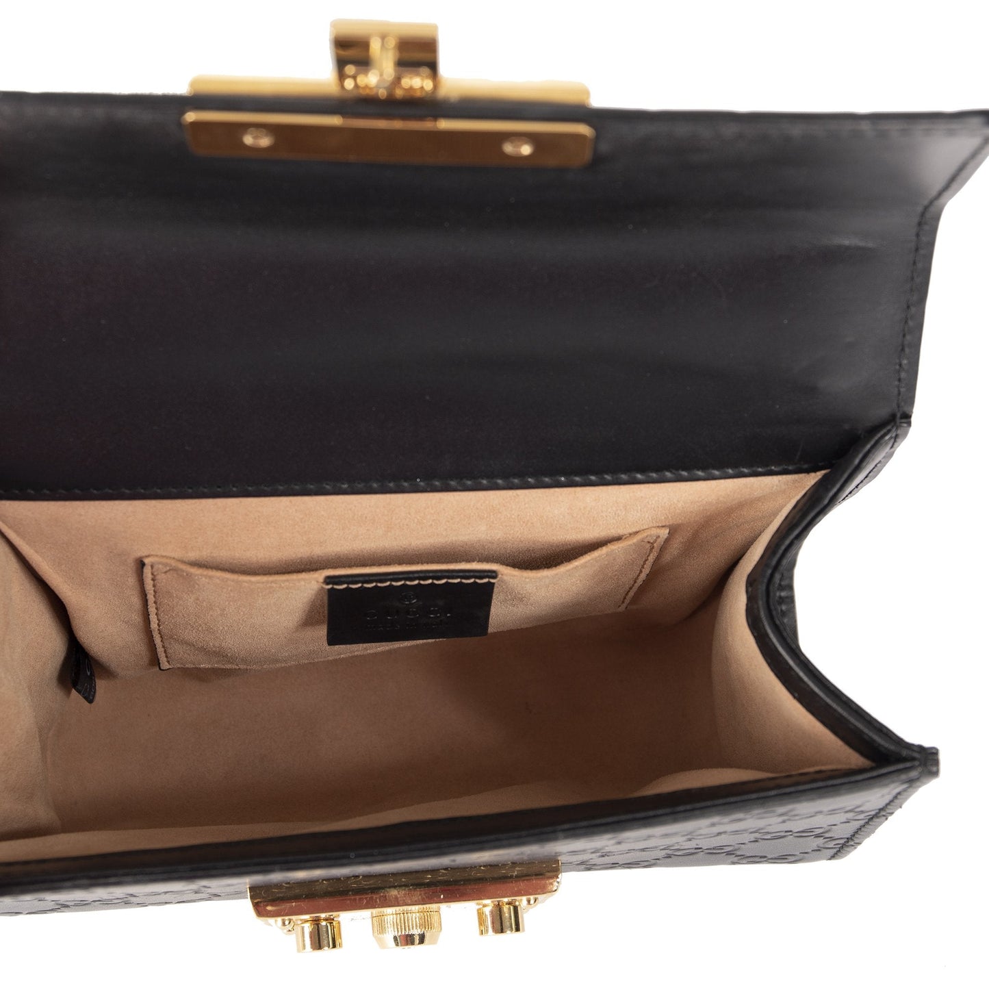 Gucci Small Signature Padlock Shoulder Bag