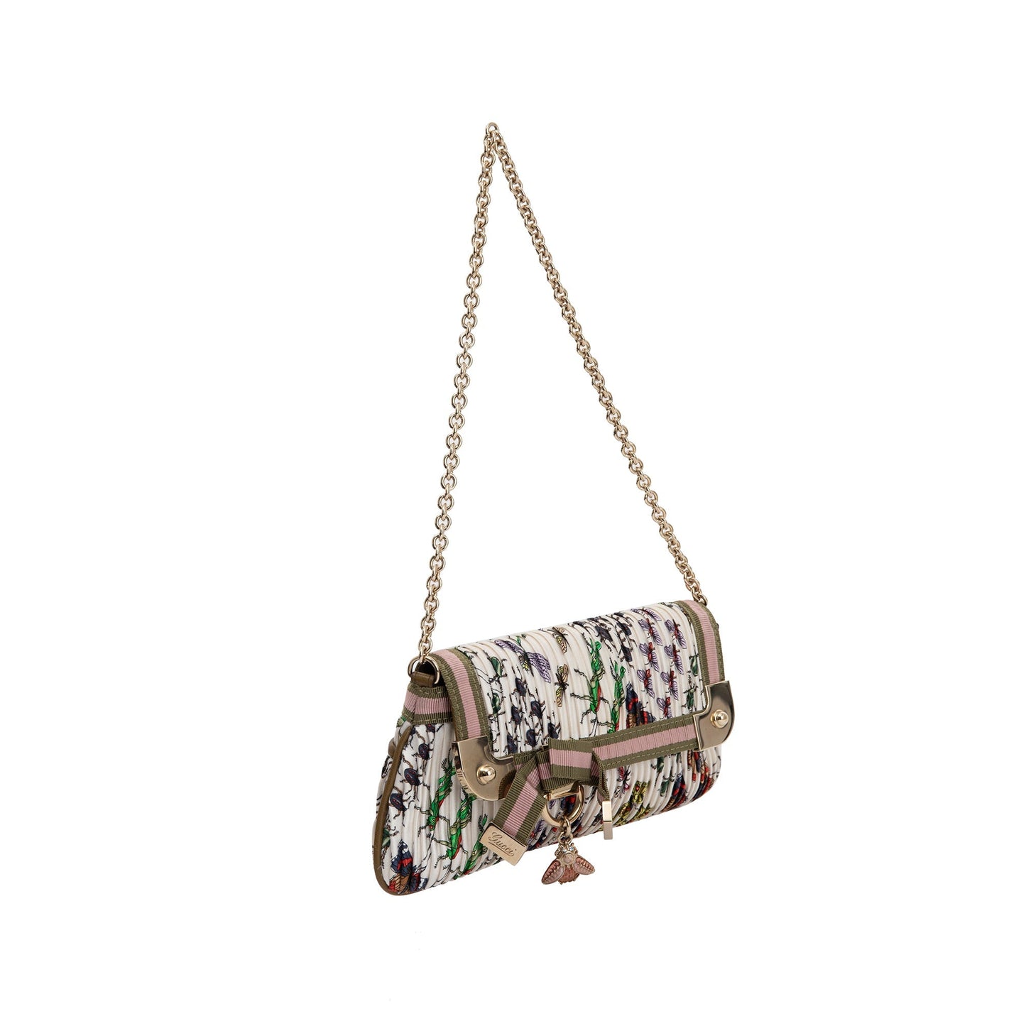Gucci Small Silk Fauna Clutch