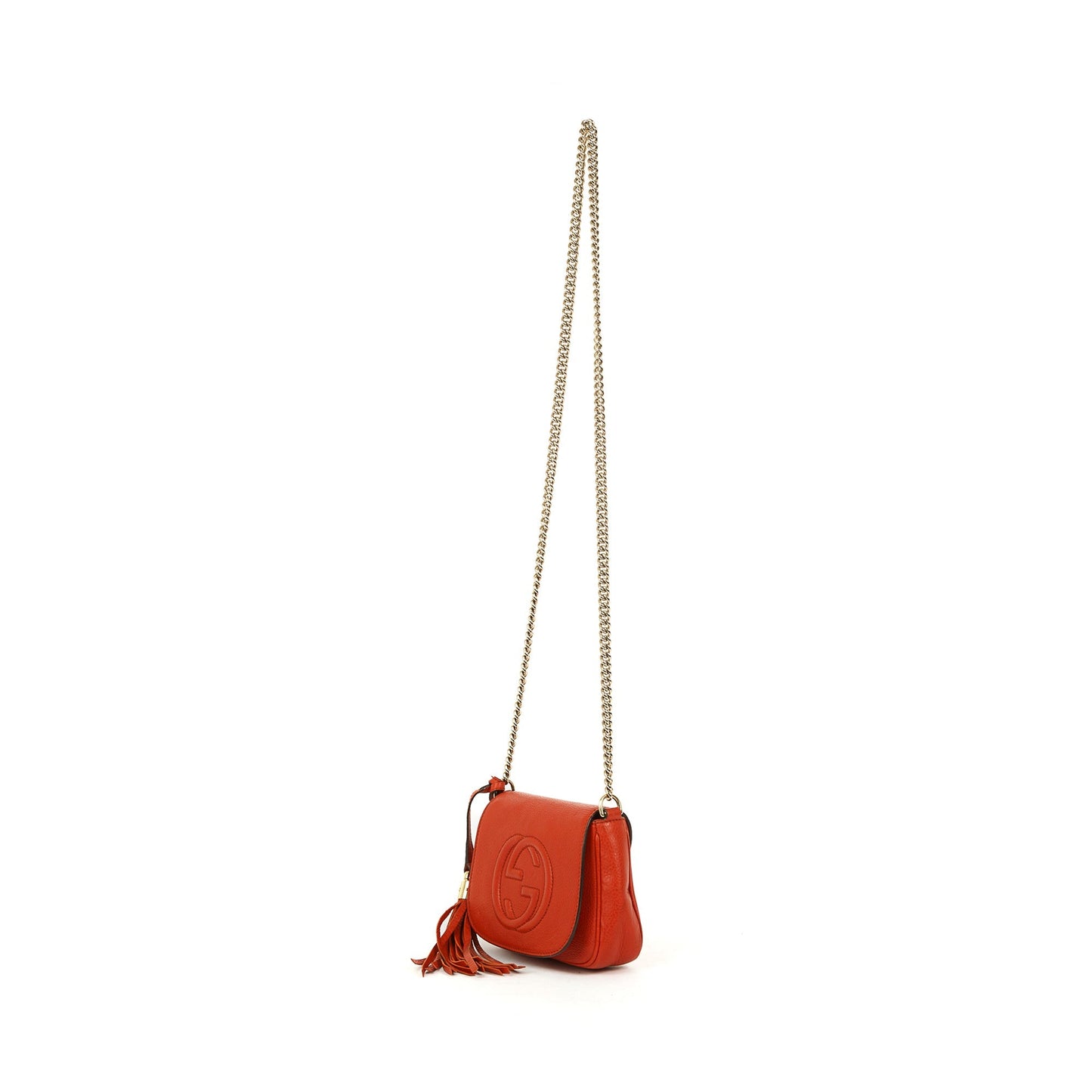 Gucci Small Soho Chain Crossbody Flap Bag