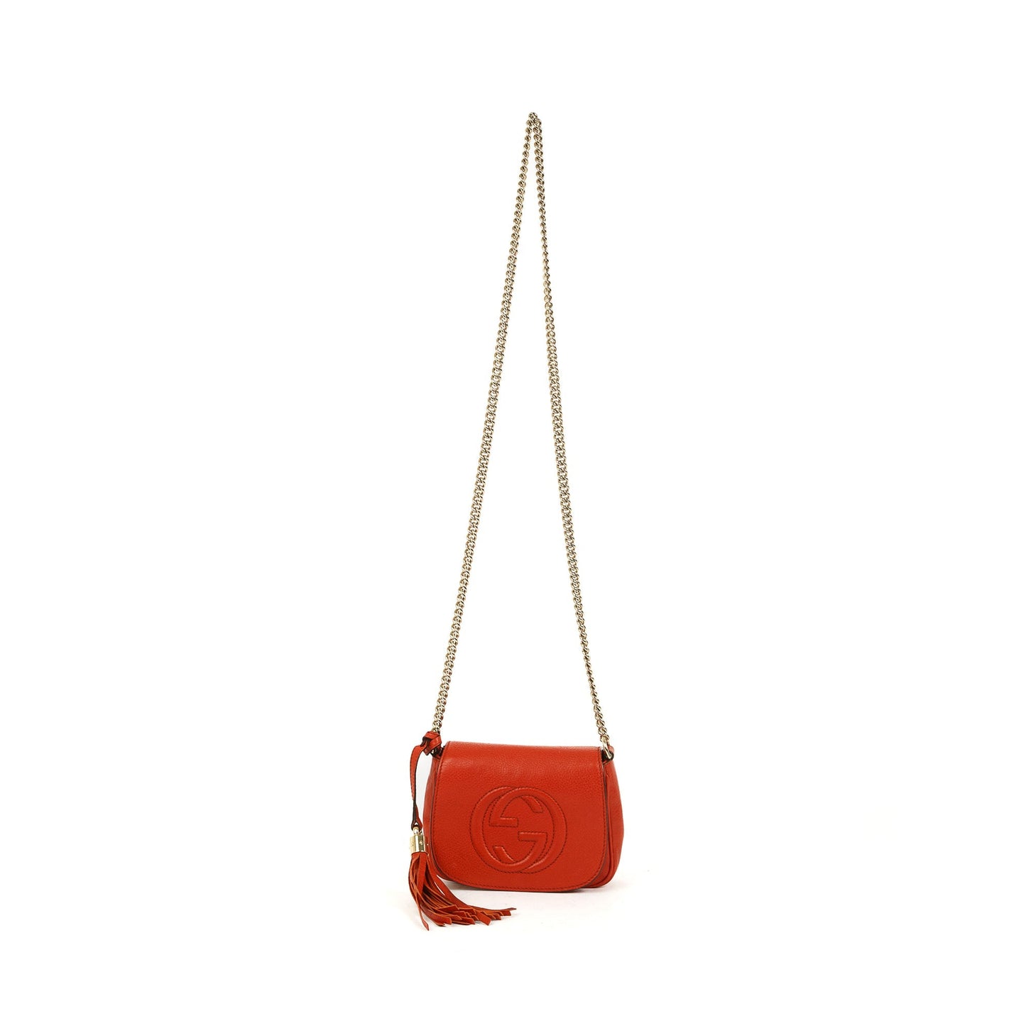 Gucci Small Soho Chain Crossbody Flap Bag